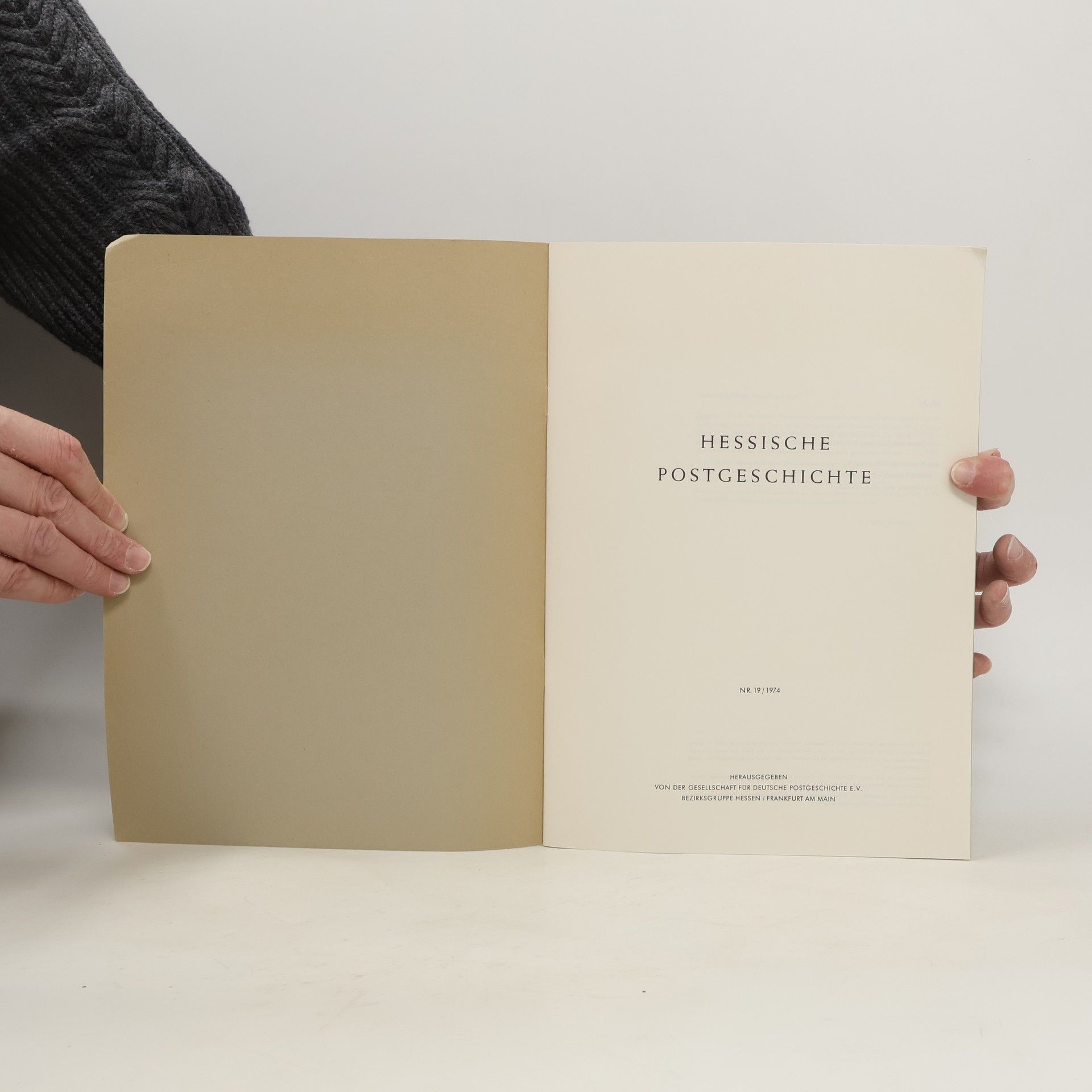 kolektiv Hessische Postgeschichte 19/1974