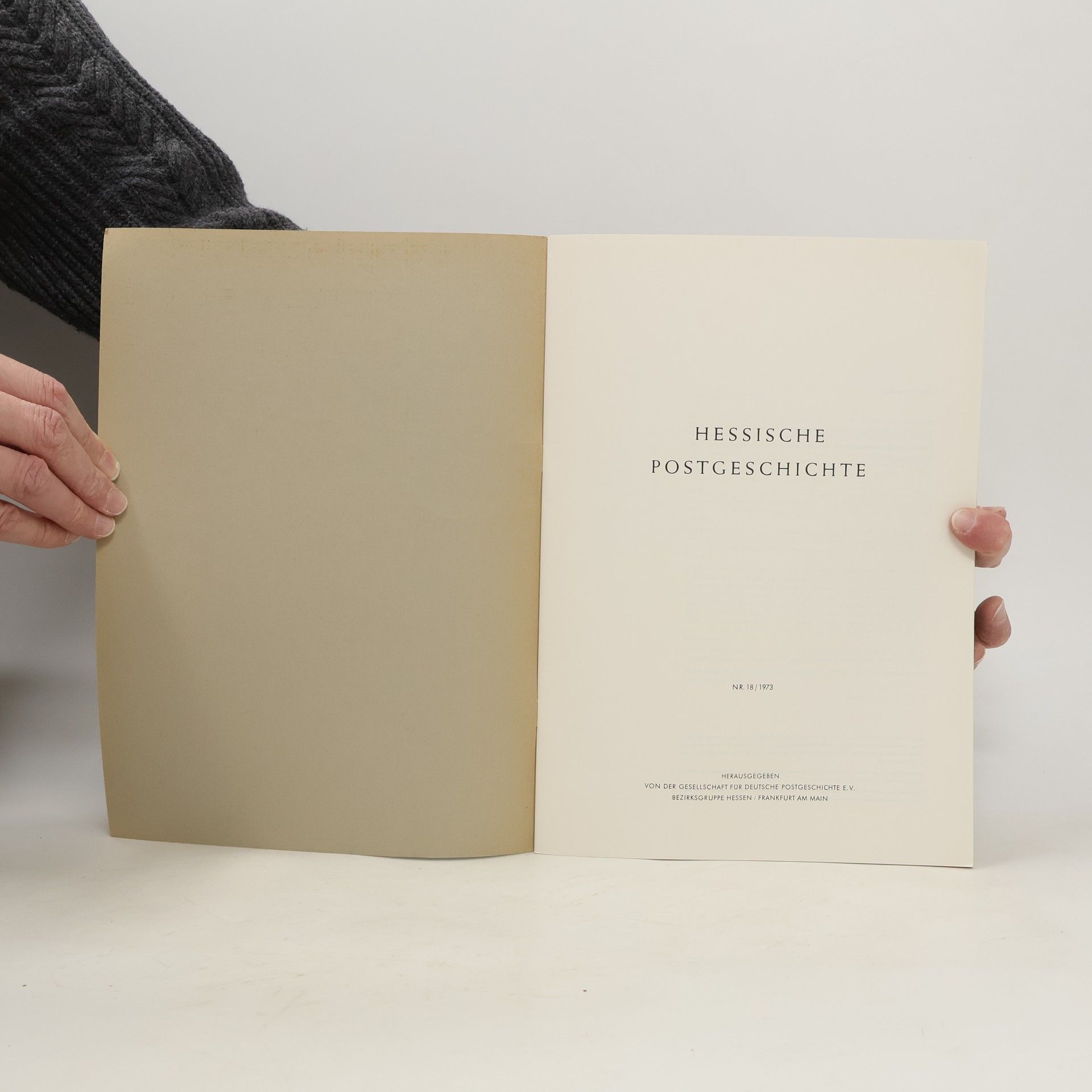 kolektiv Hessische Postgeschichte 18/1973