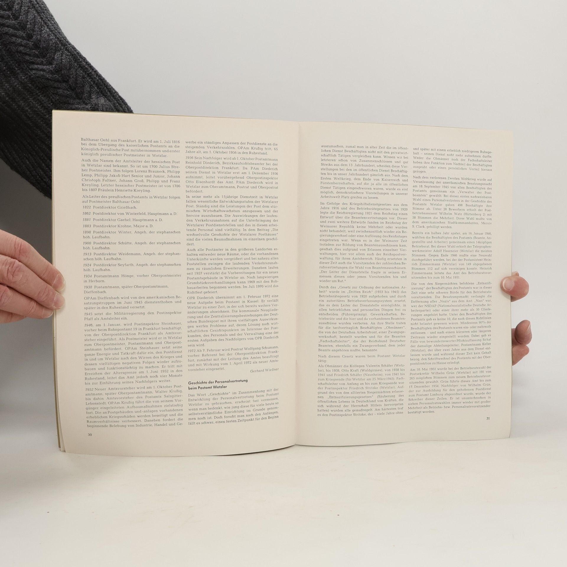 kolektiv Hessische Postgeschichte 17/1972