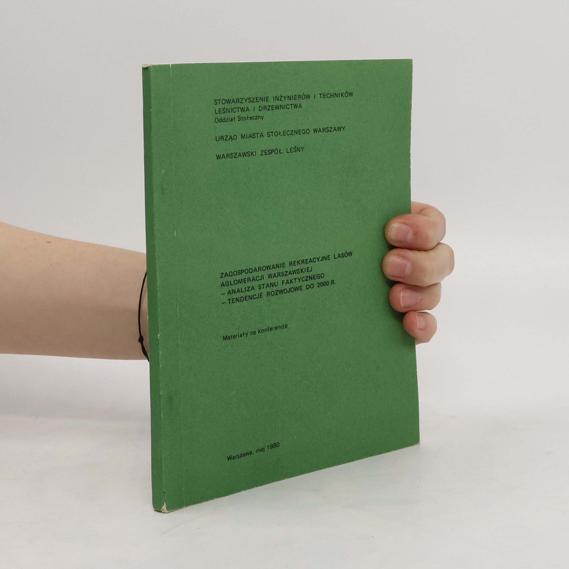 Collectif d'auteurs Zagospodarowanie Rekreacyjne Lasów Aglomeracji Warszawskiej