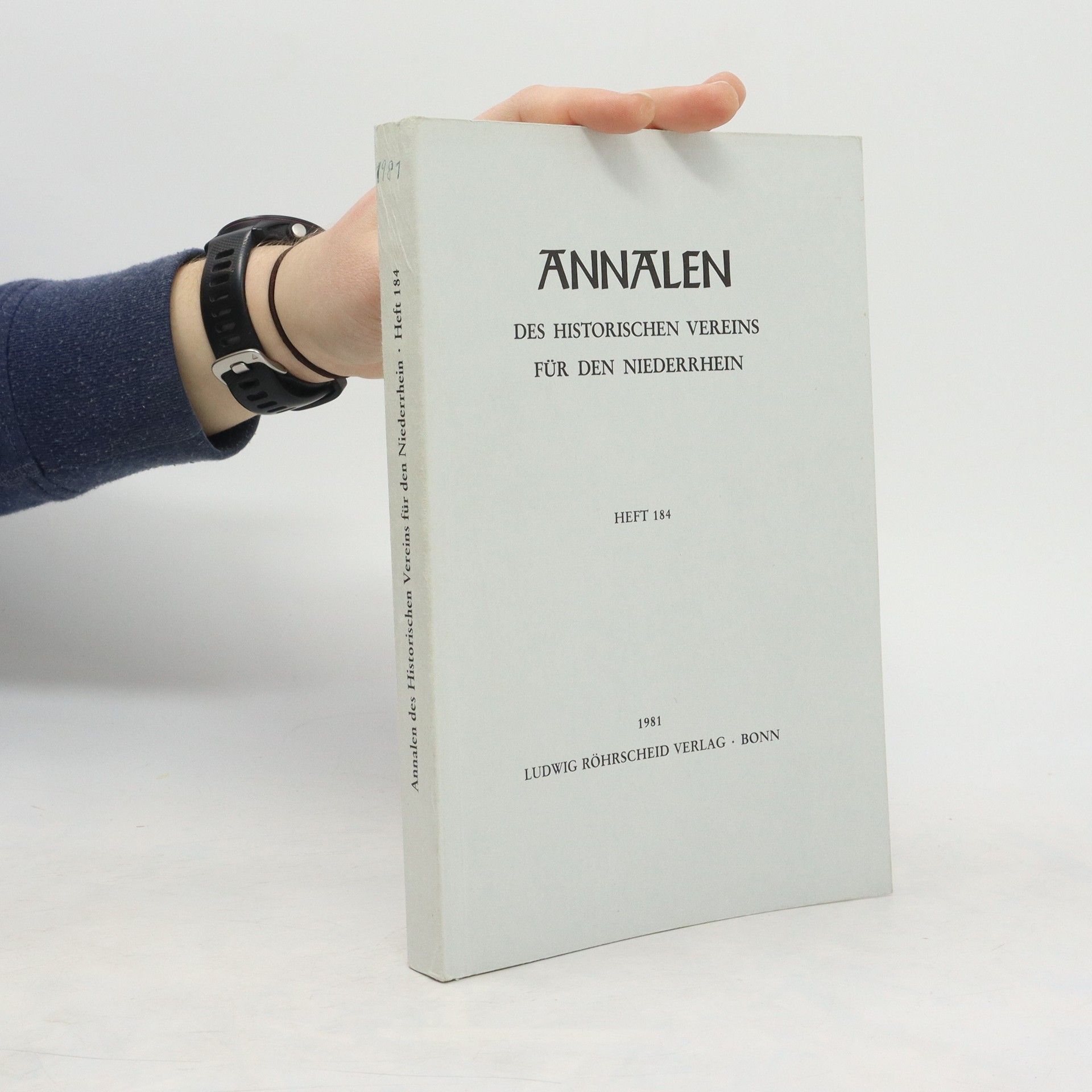 Autorenkollektiv Annalen: Des Historischen Vereins für den Niederrhein