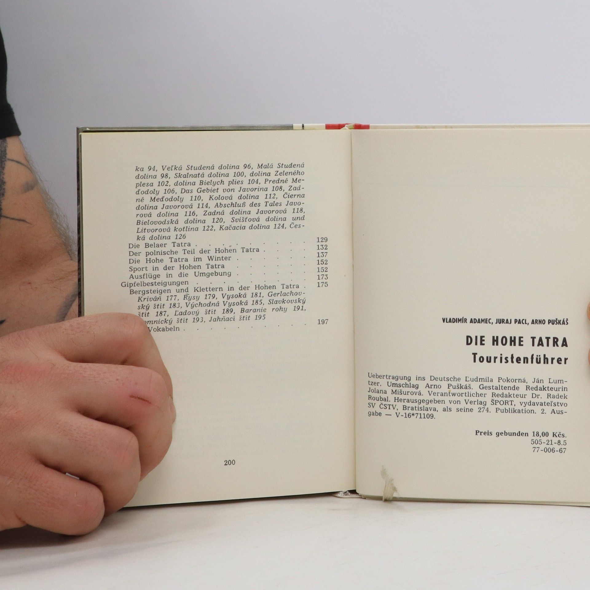 Autorenkollektiv Die Hohe Tatra