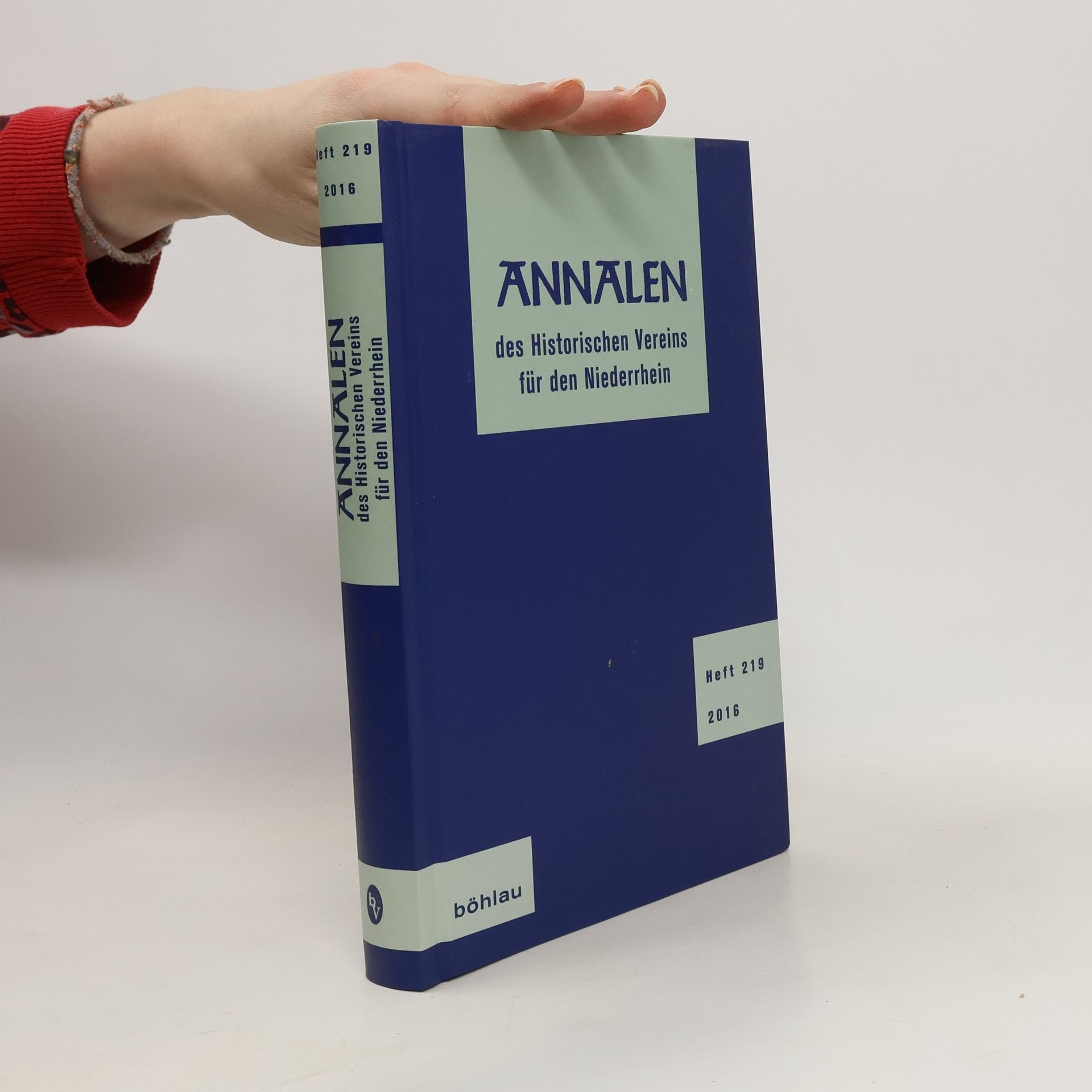 kolektiv Annalen des Historischen Vereins für den Niederrhein. Heft 219