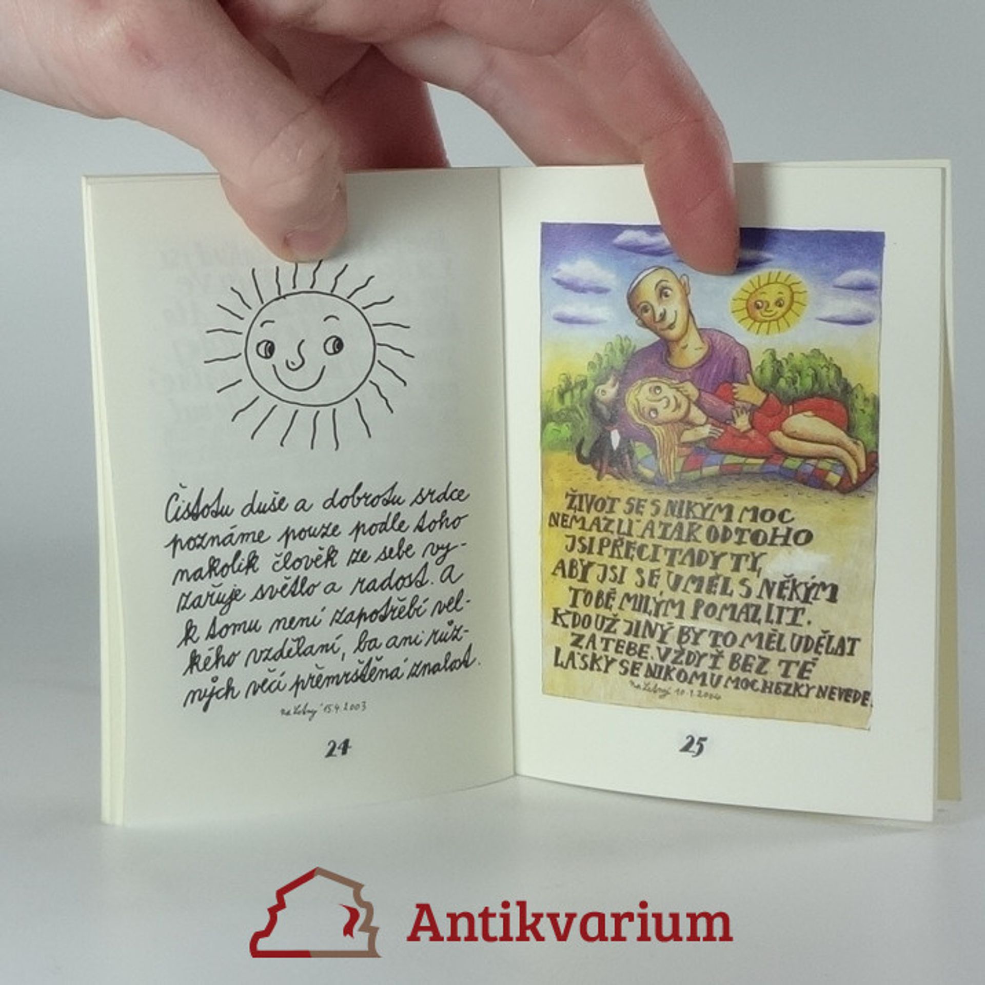Honza Volf Sluníčkem dušičku potěš a zbytečnosti neřeš