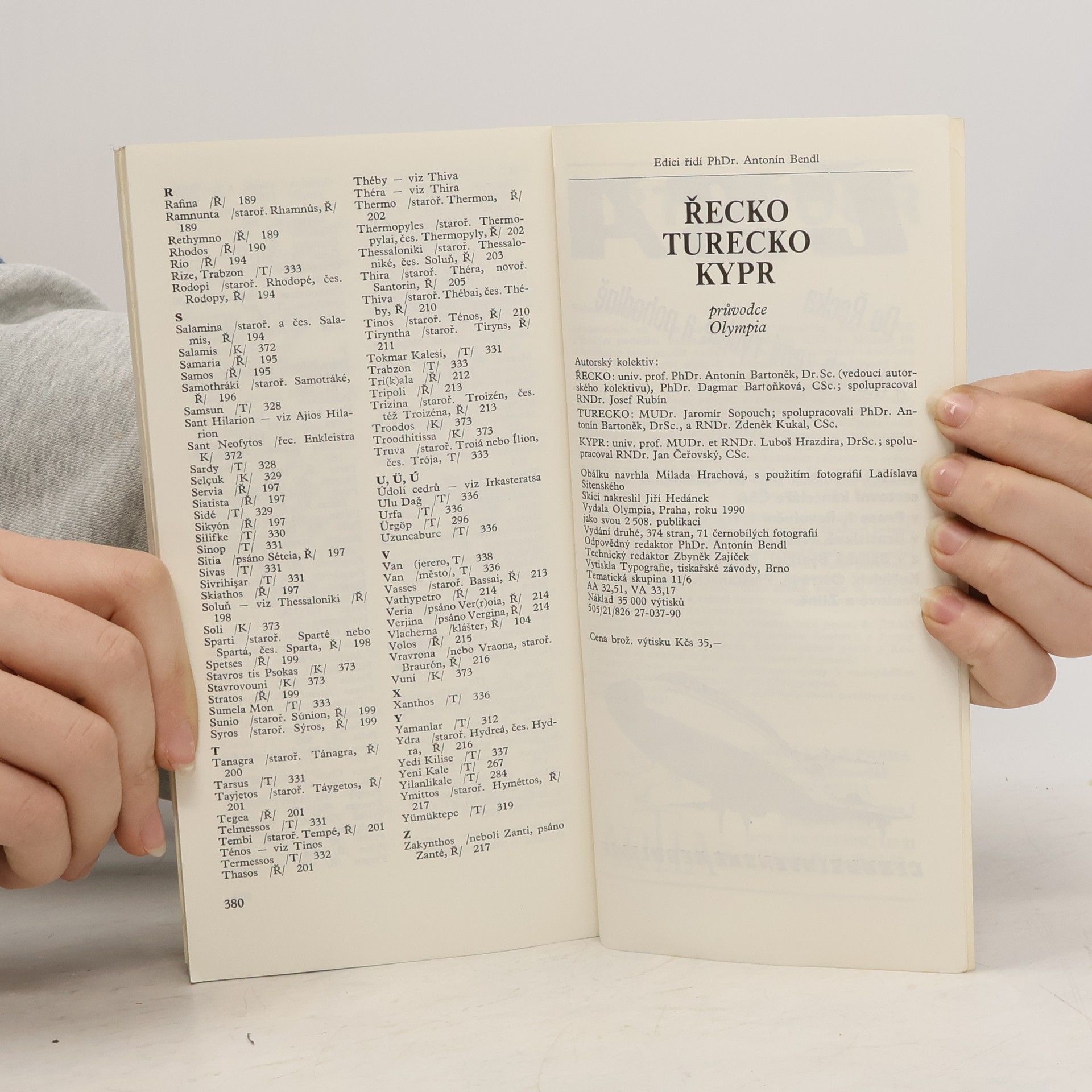 Autorenkollektiv Řecko, Turecko, Kypr