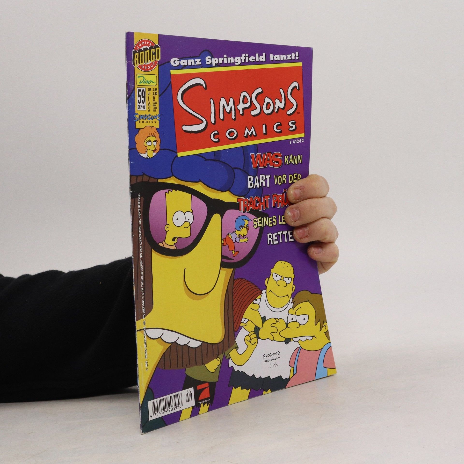 Auteurscollectief Simpsons comics Sep./2001