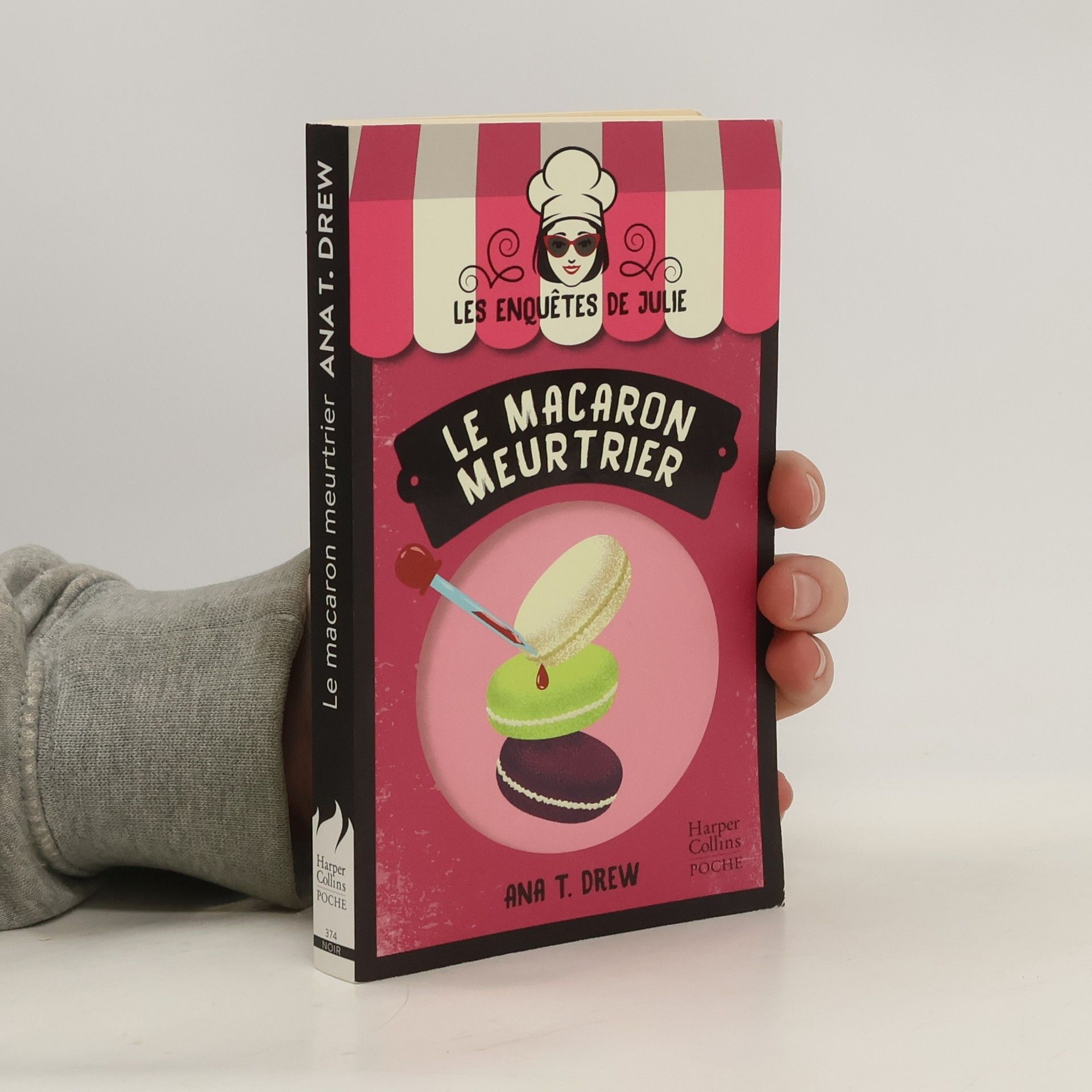 Ana T. Drew Le macaron meurtrier Kniha
