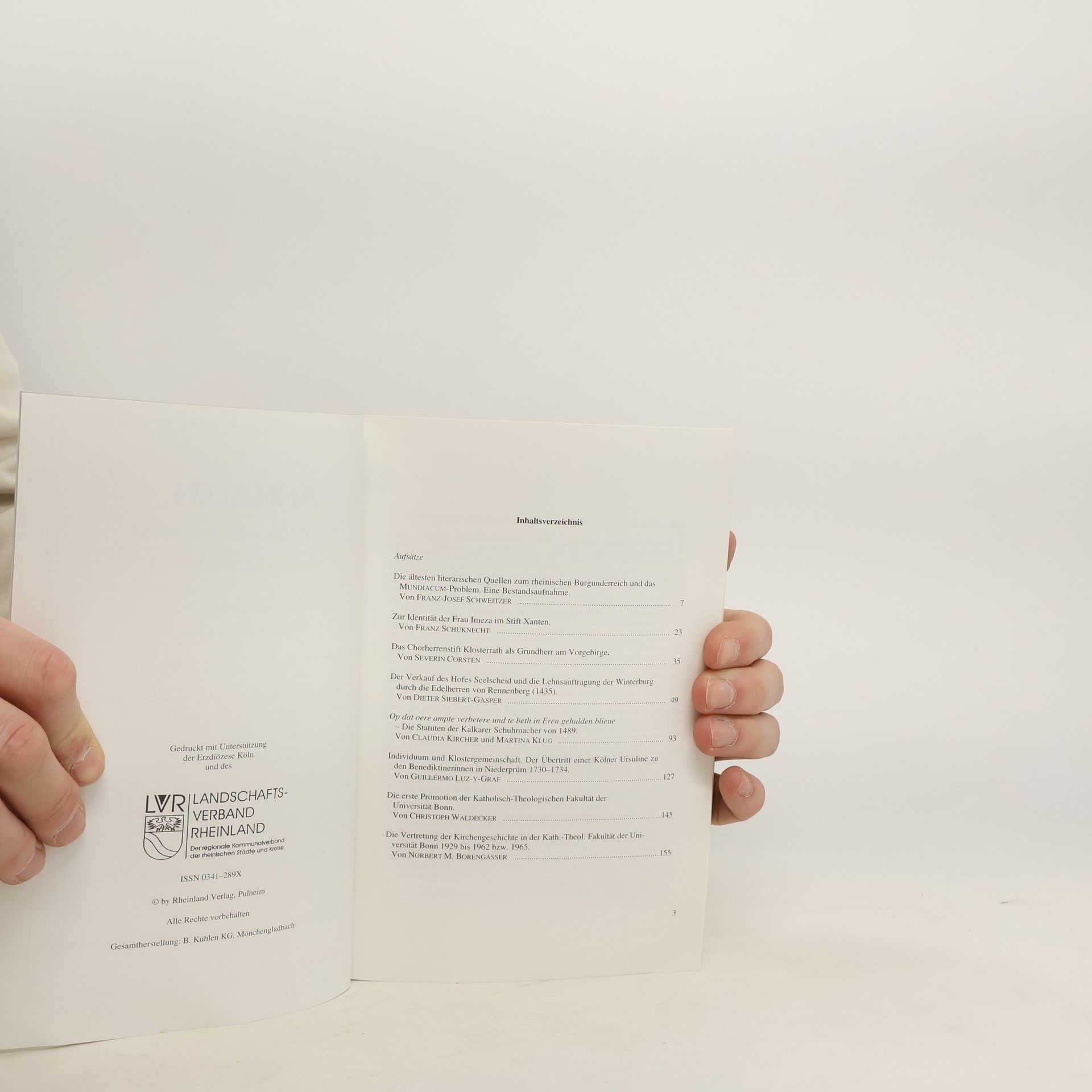 kolektiv Historischer Verein für den Niederrhein - Heft 203