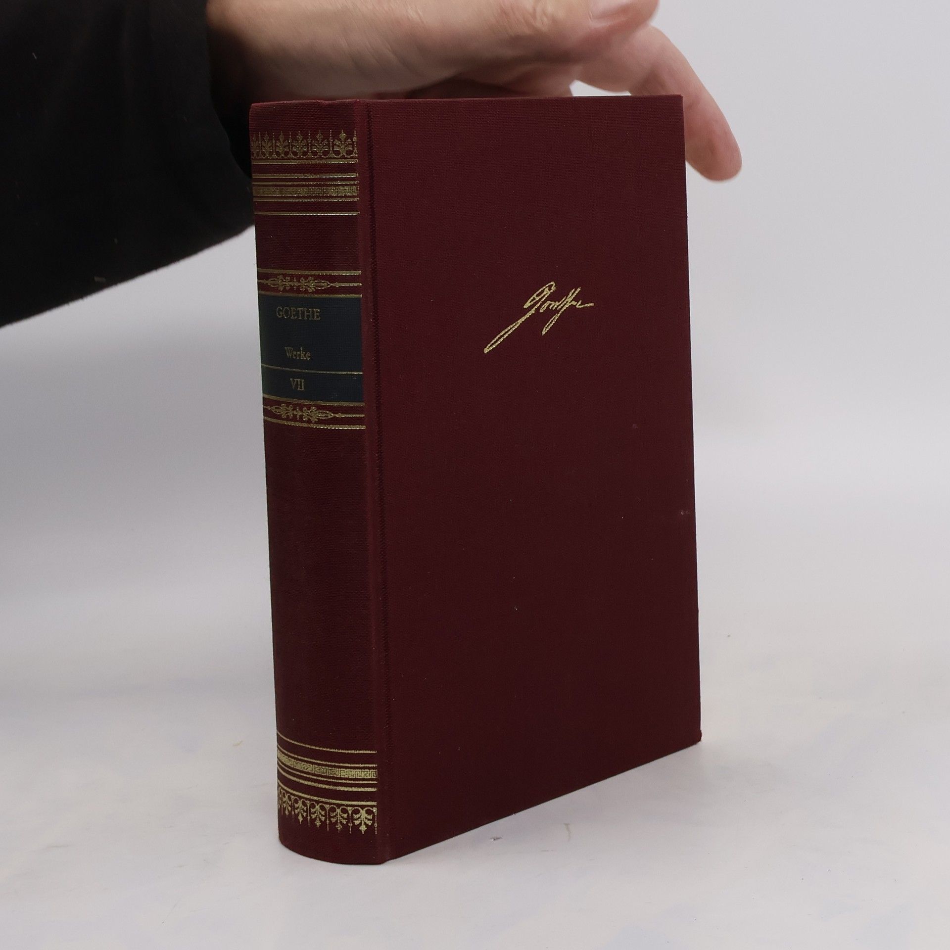 Johann Wolfgang von Goethe Poetische Werke in Zehn Bänden. Band 7