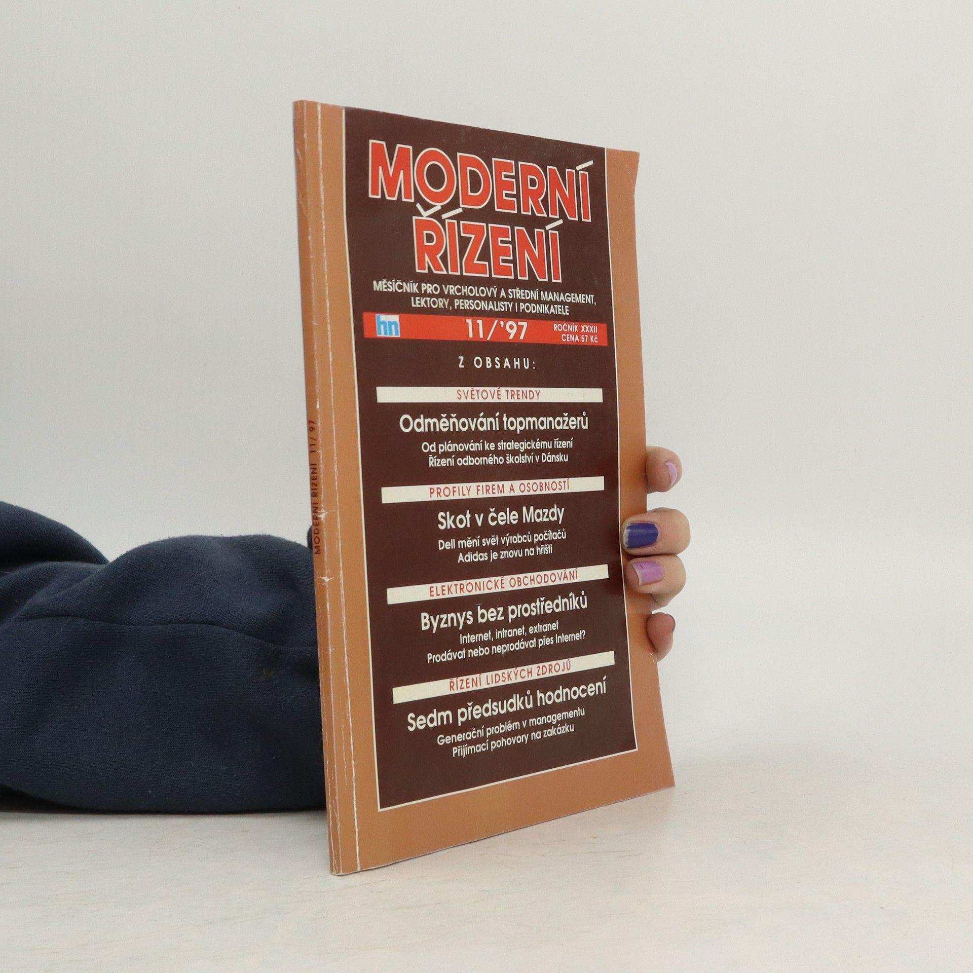 kolektiv Moderní řízení 11/97. Ročník XXXII