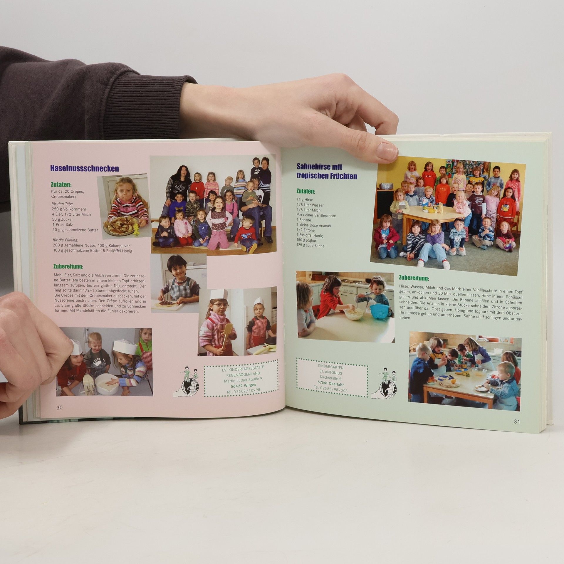 Kolektiv autorů Kinder backen und kochen für die Aktionsgruppe. "Kinder in Not" e. V. Windhagen.
