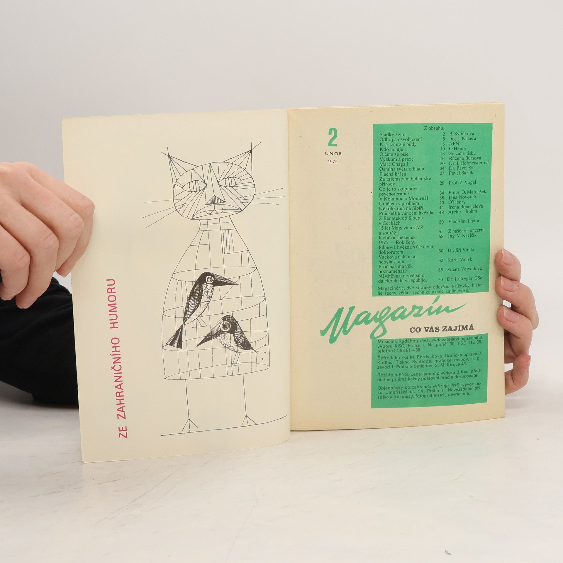 kolektiv Magazín, co vás zajímá 2/1975