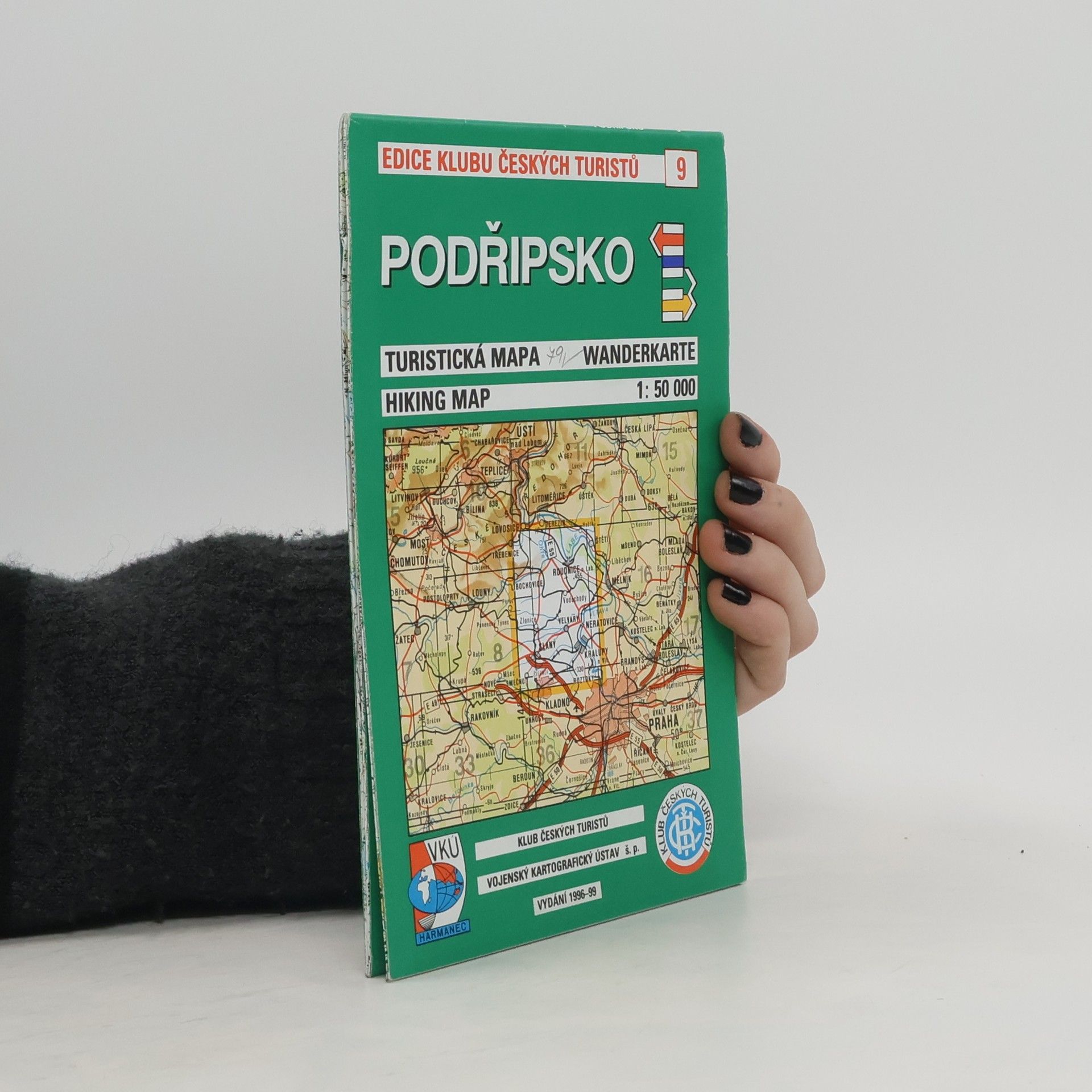 Collectif d'auteurs Podřipsko. Turistická mapa
