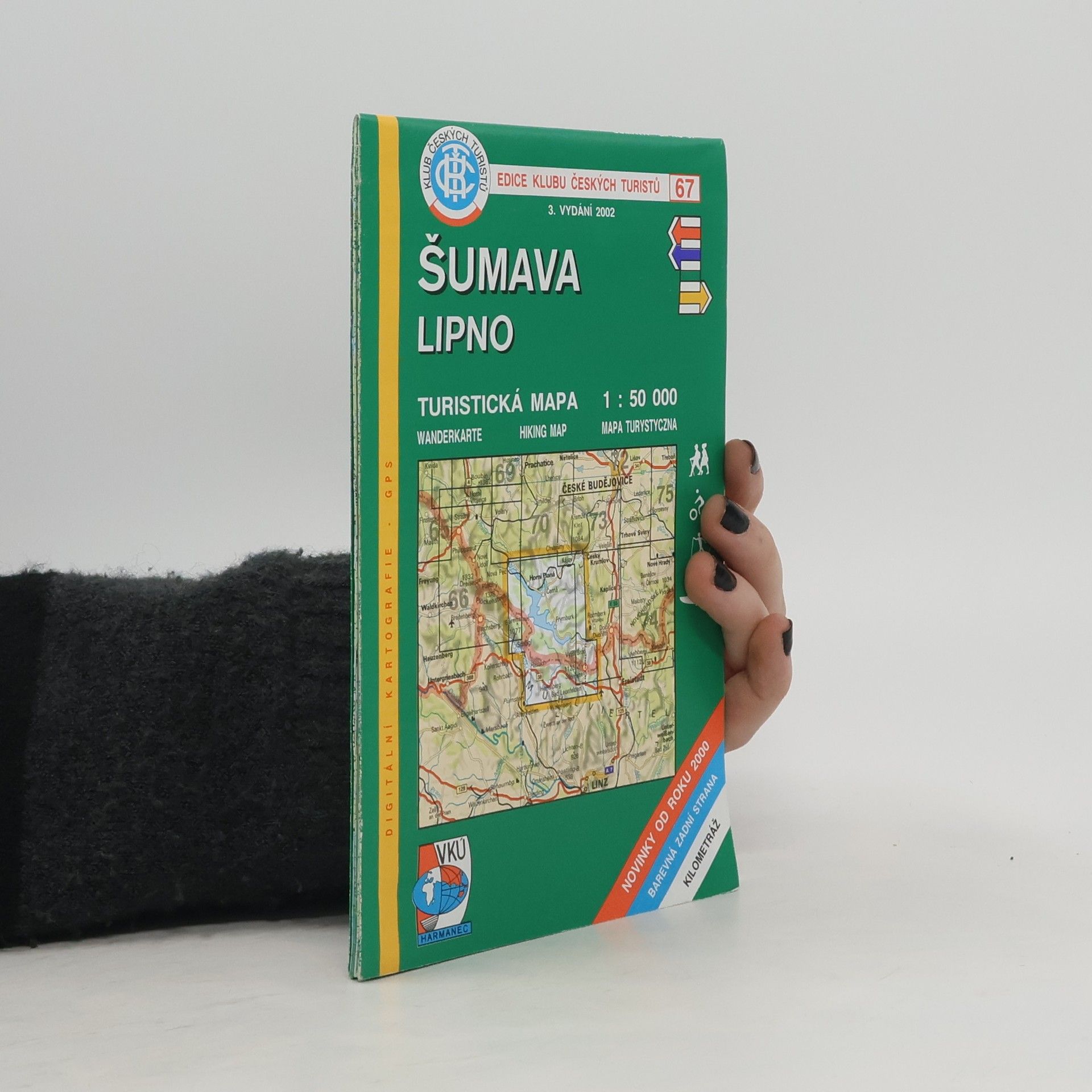Autorenkollektiv Šumava - Lipno. Turistická mapa