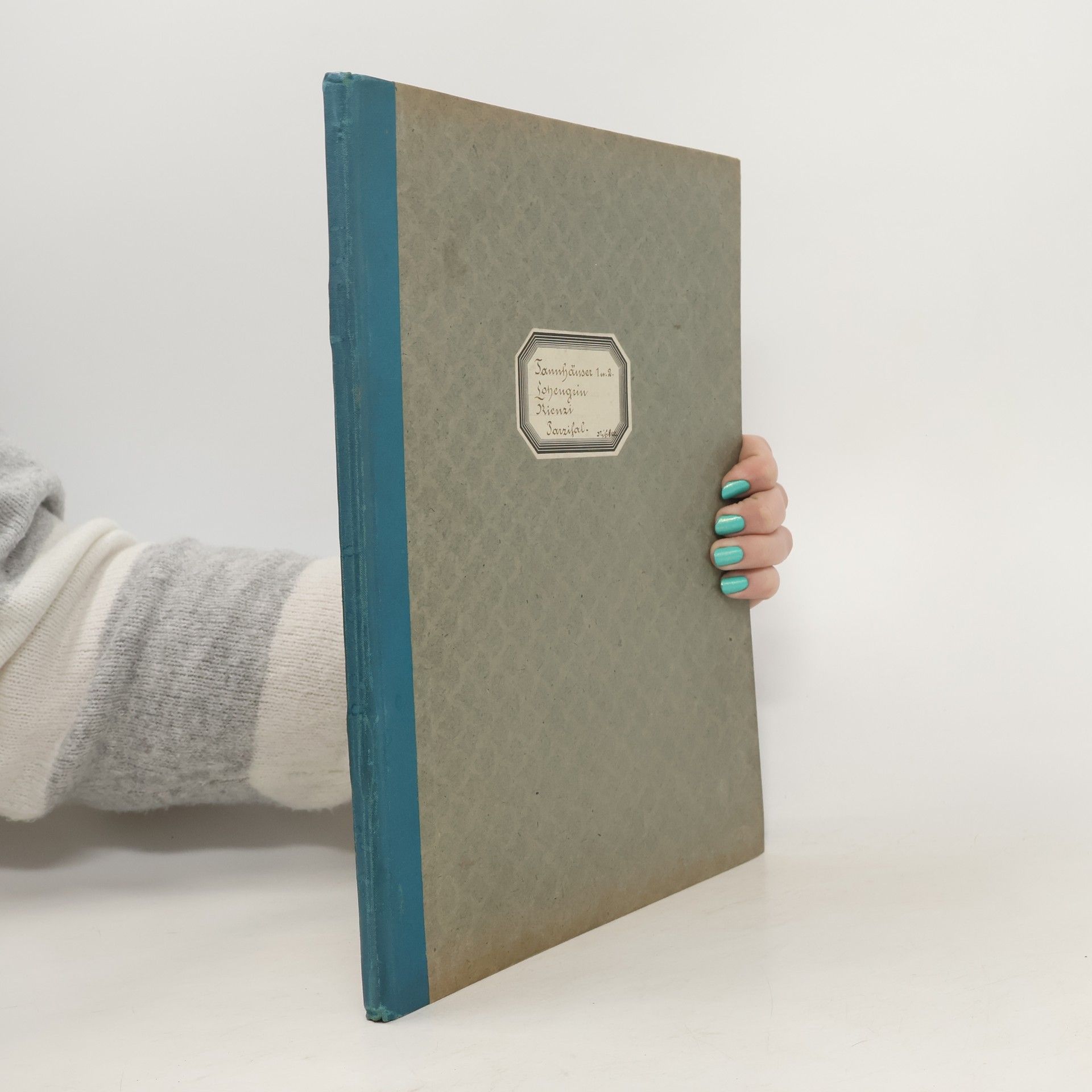 Lohengrin Rienzi Sarzifal Jannhäuser 1.2.