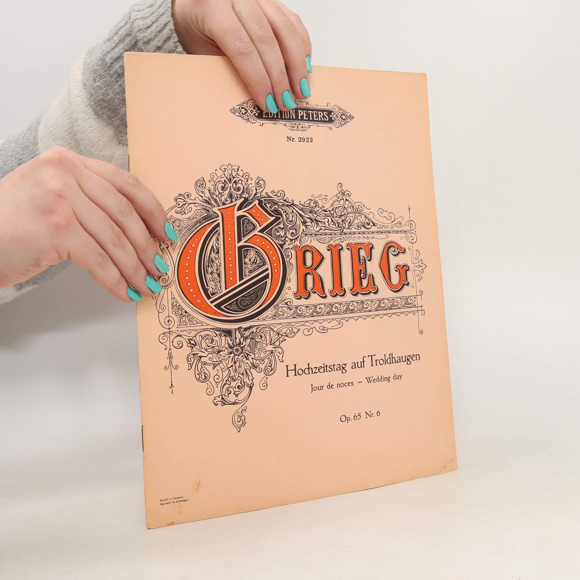 Collectif d'auteurs Hochzeitstag auf Troldhaugen. Klavierstück von Edvard Grieg