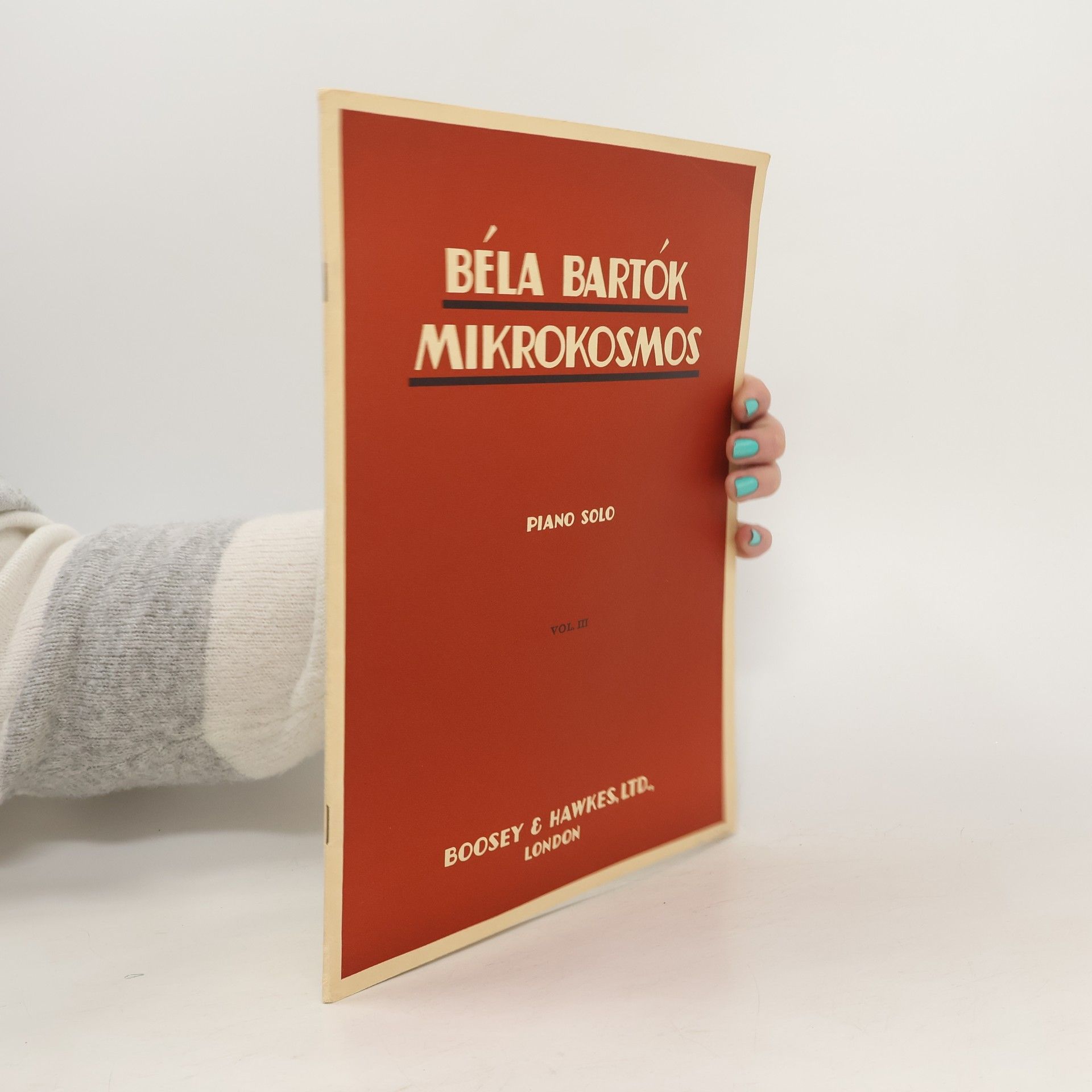 Béla Bartók Mikrokosmos. Piano Solo. Vol. III