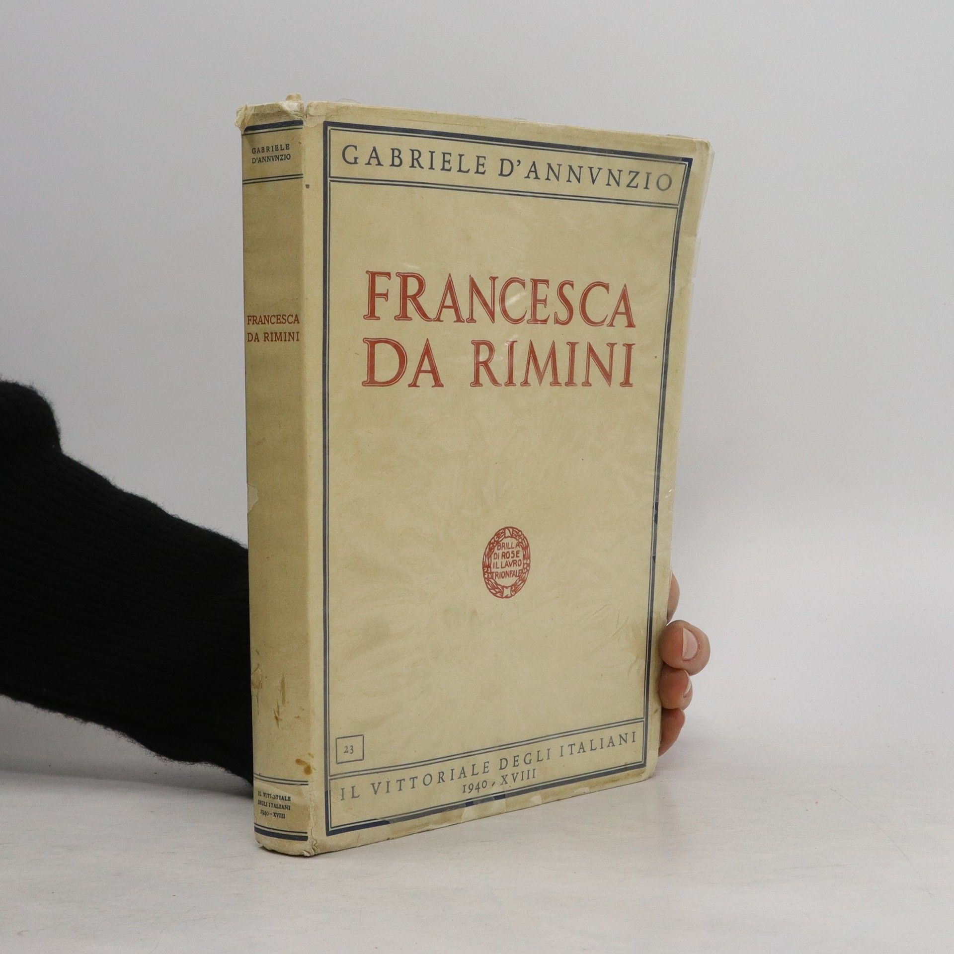 Gabriele D' Annunzio Francesca da Rimini