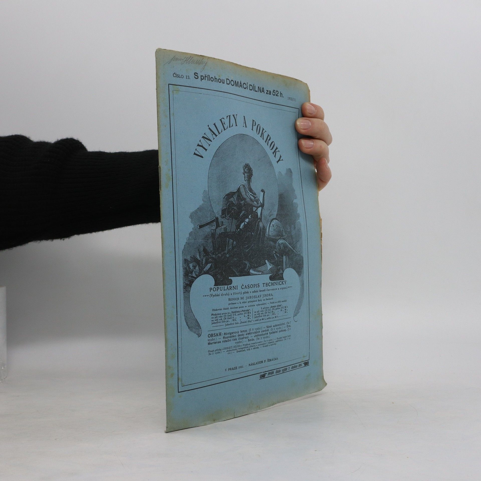 Autorenkollektiv Vynálezy a pokroky 13/1911