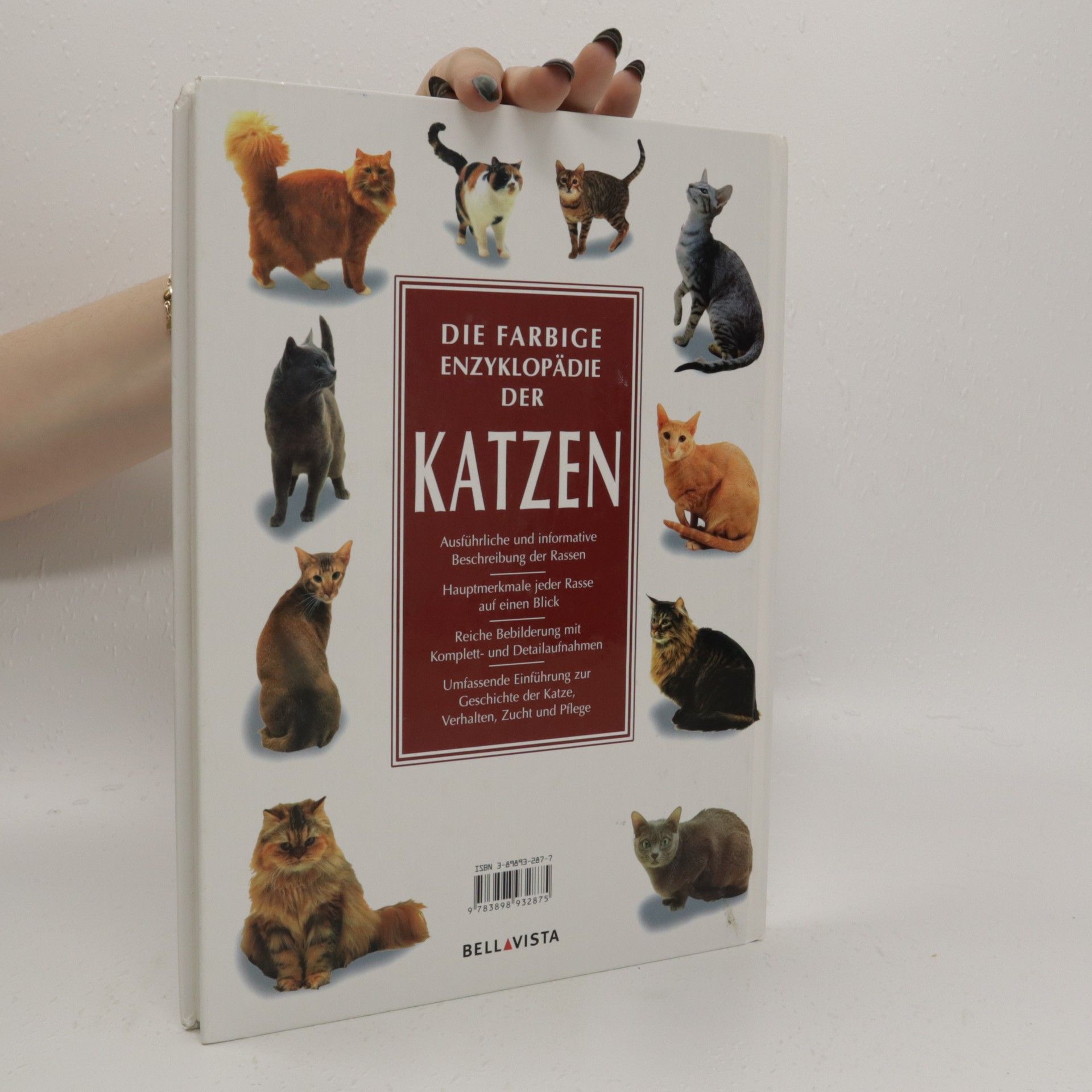 Angela Rixon Die farbige Enzyklopadie der Katzen