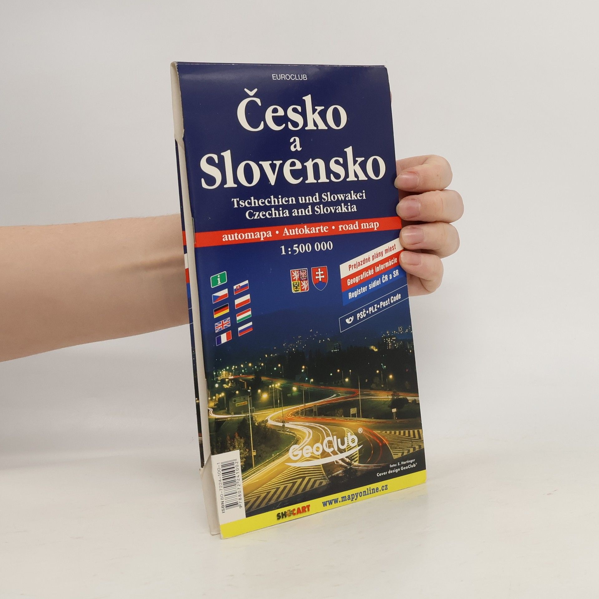 Autorenkollektiv Česko a Slovensko 1:500 000