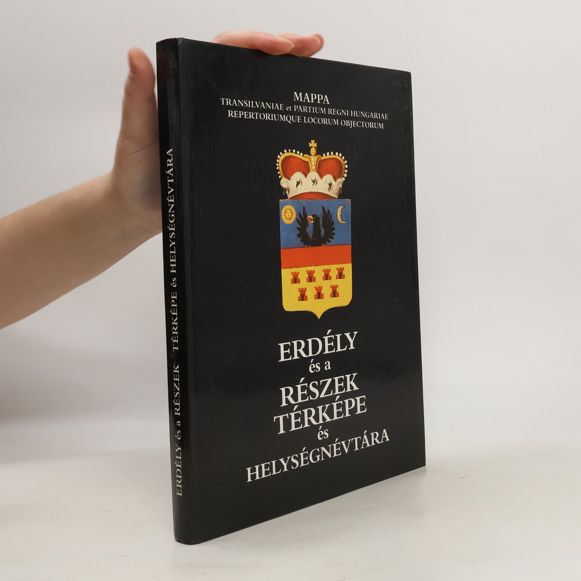 János Herner Erdély és a részek térképe és helységnévtára. Készült Lipszky János 1806-ban megjelent műve alapján