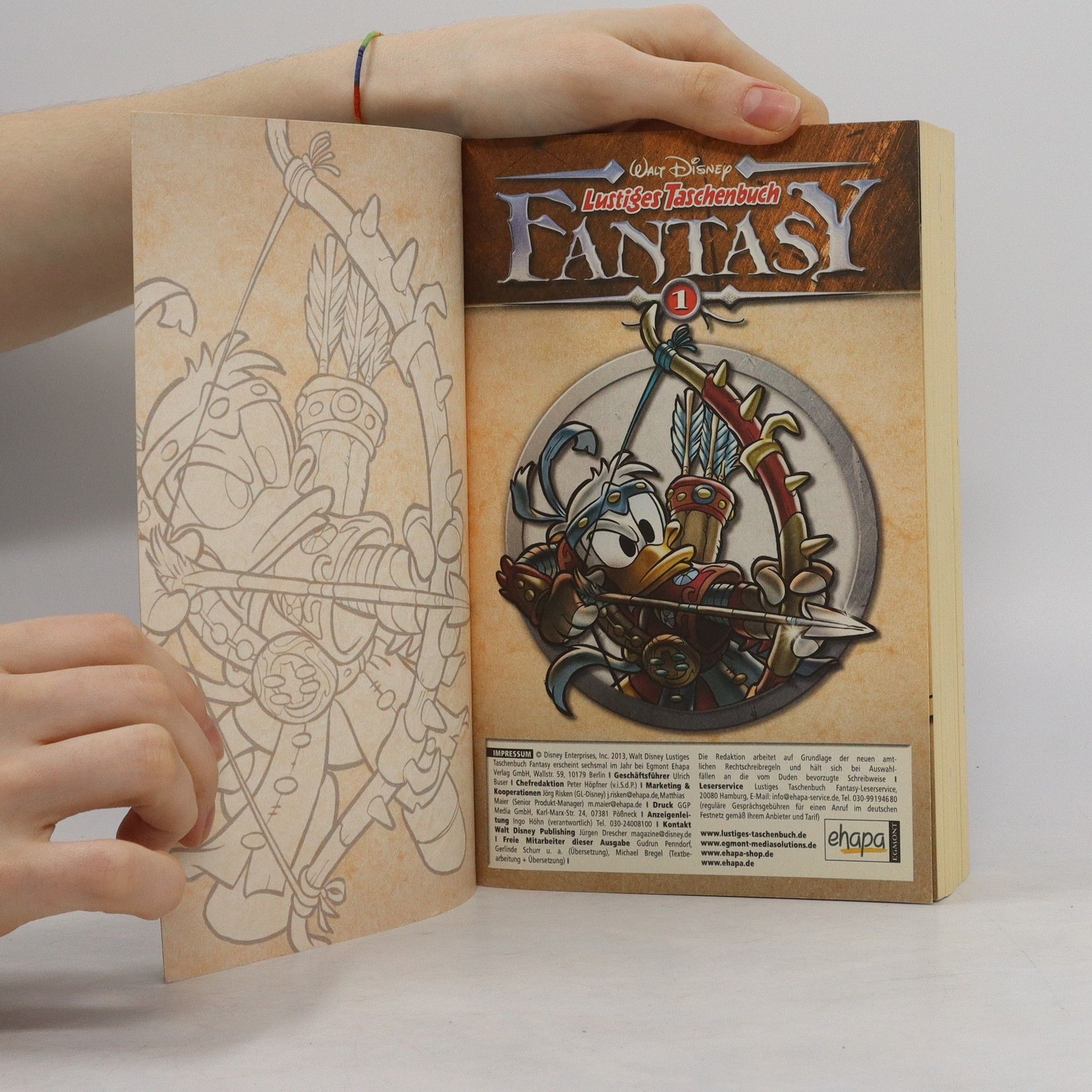Walt Disney Lustiges Taschenbuch Fantasy 1