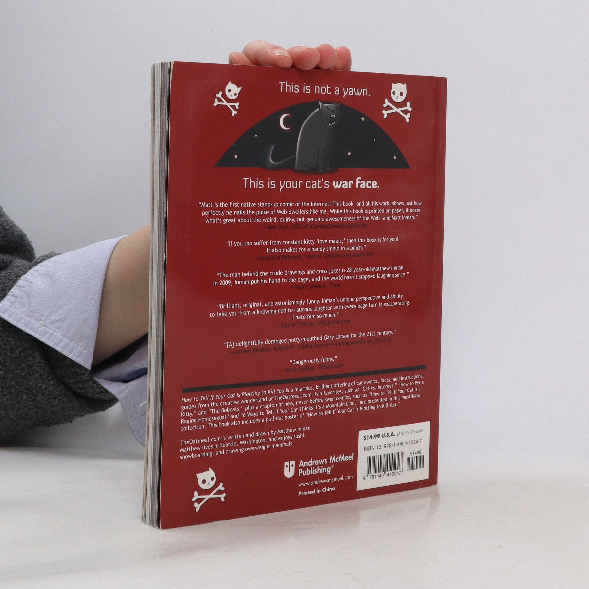 The Oatmeal How to tell if your cat is plotting to kill you