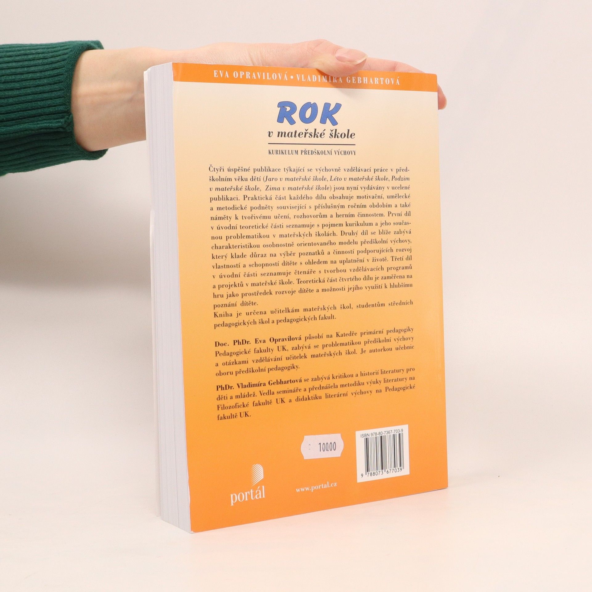 Vladimíra Gebhartová Rok v mateřské škole