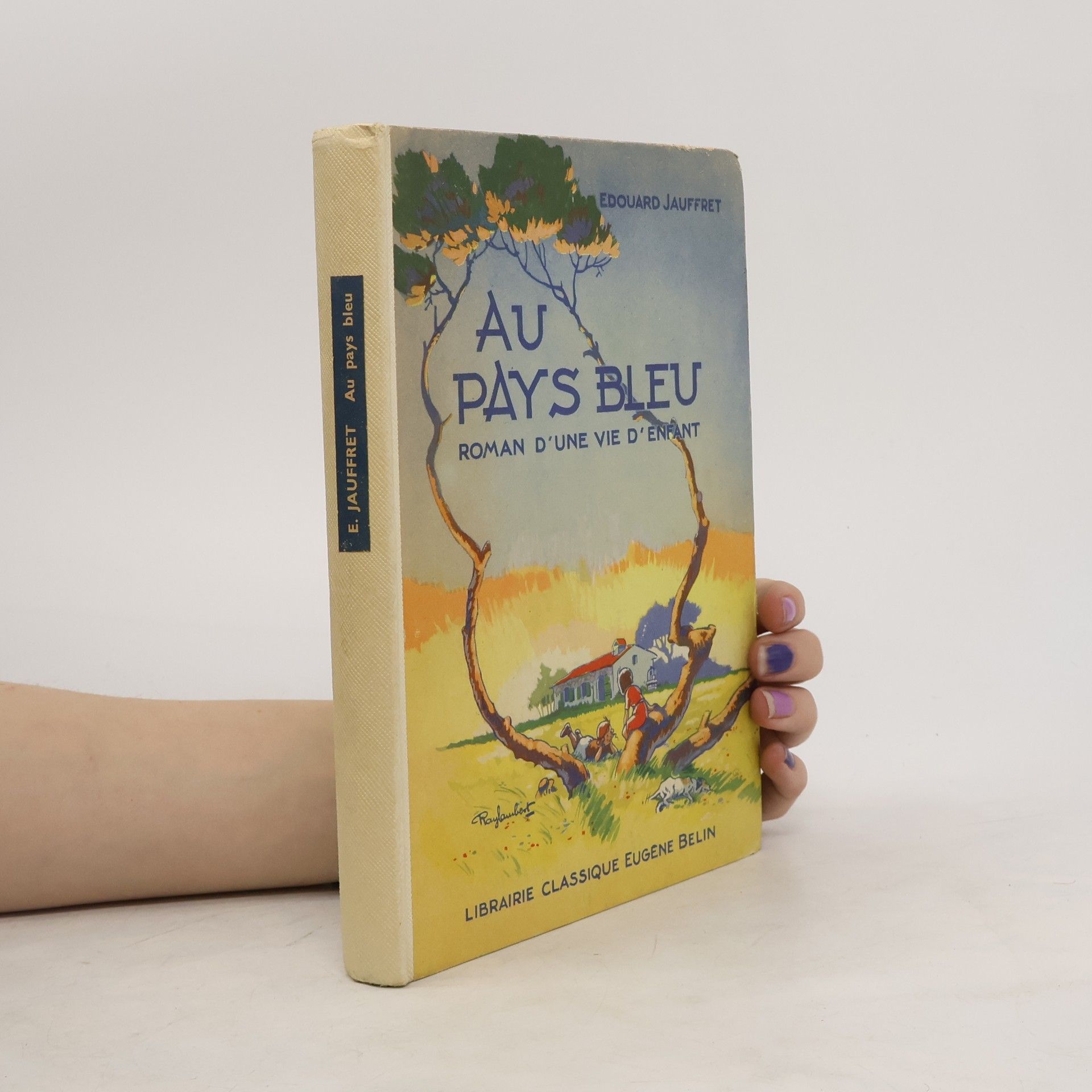 Edouard Jauffret Au pays bleu