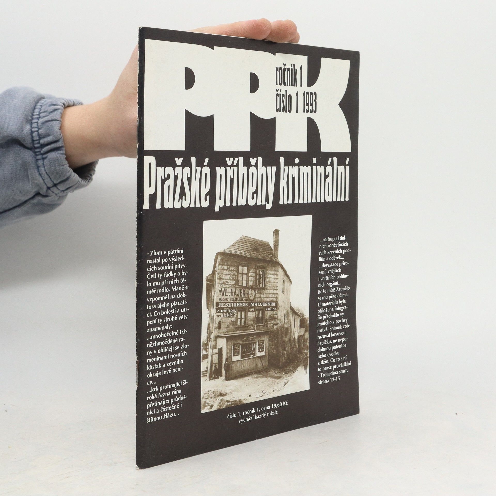 Kolektív autorov Pražské příběhy kriminální 1/1993