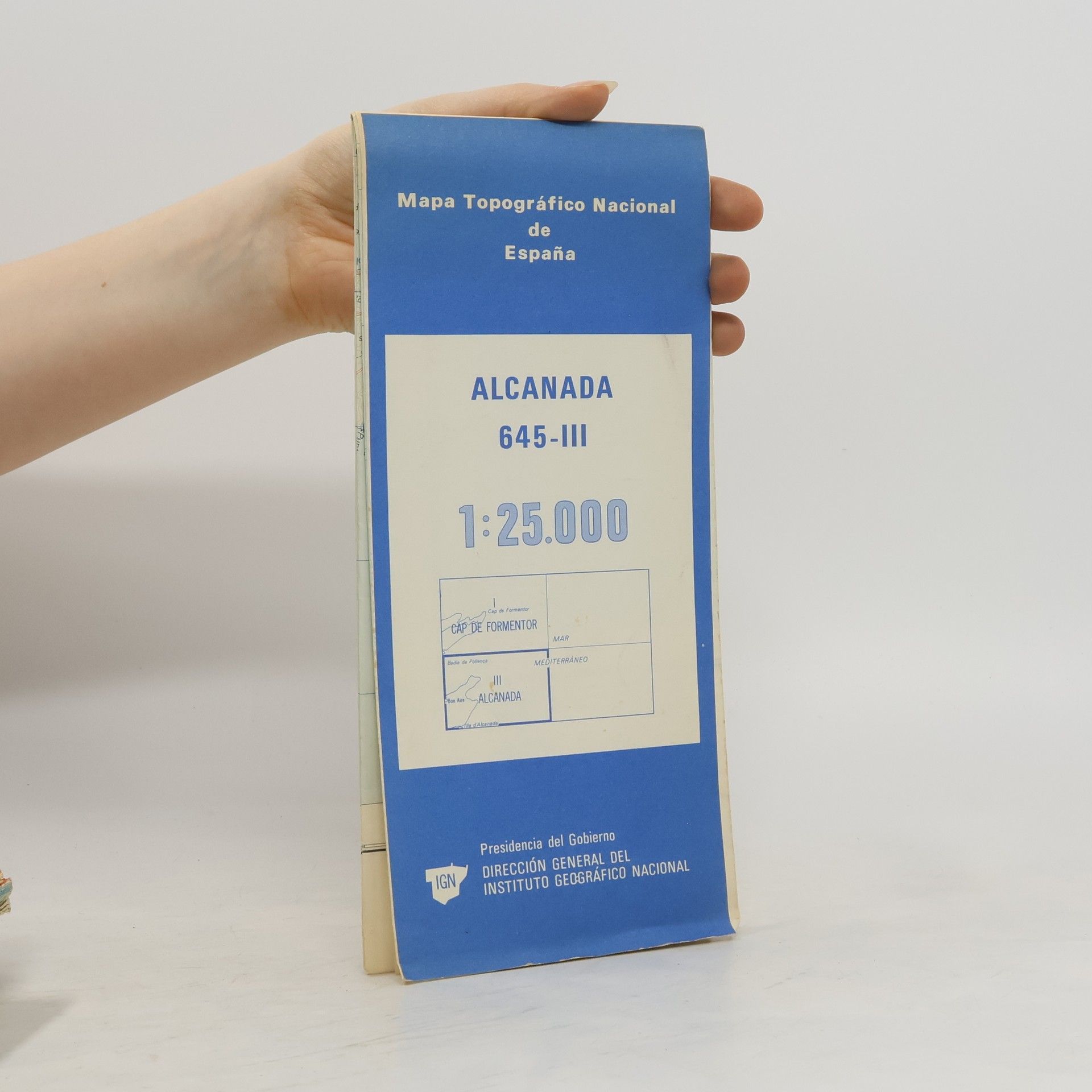 Collectif d'auteurs Alcanada 1:25 000