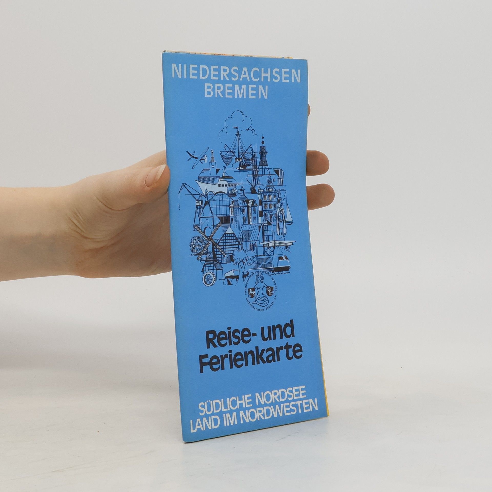 Autorenkollektiv Niedersachsen Bremen. Reise und Ferienkarte. Südliche Nordsee land im Nordwesten