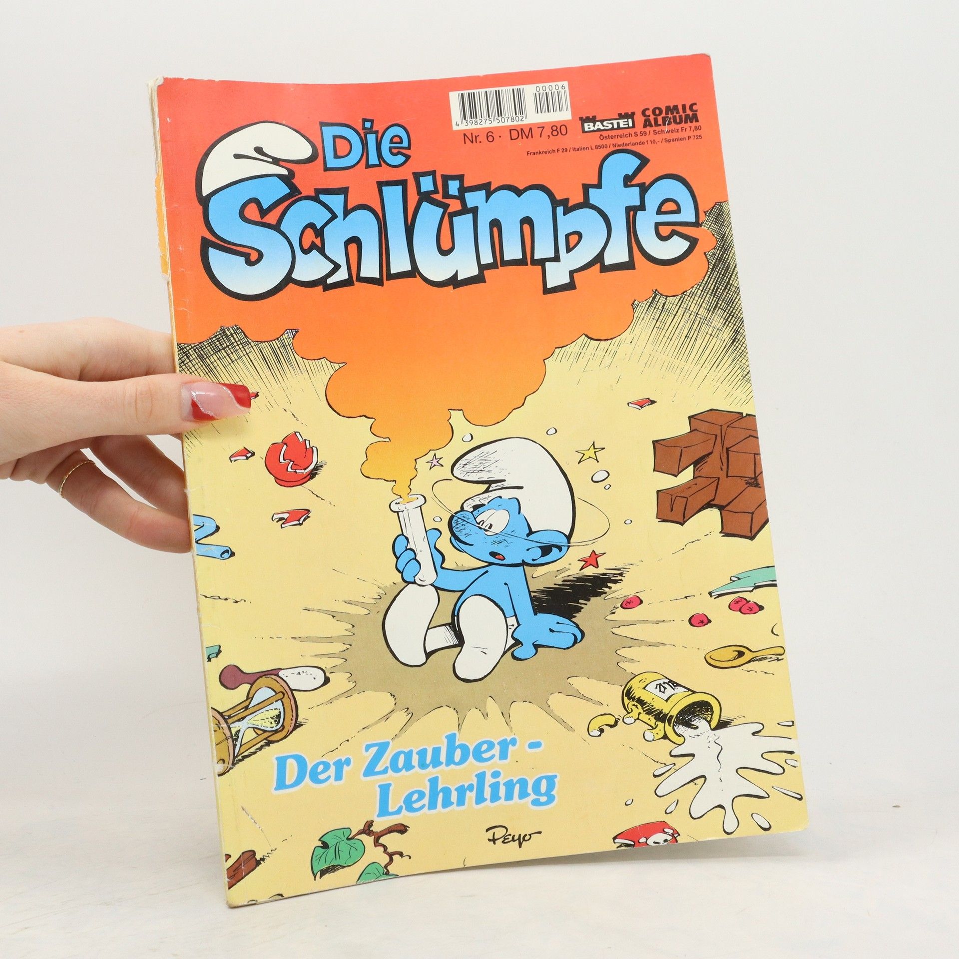 Collectif d'auteurs Die Schlümpfe Nr. 6