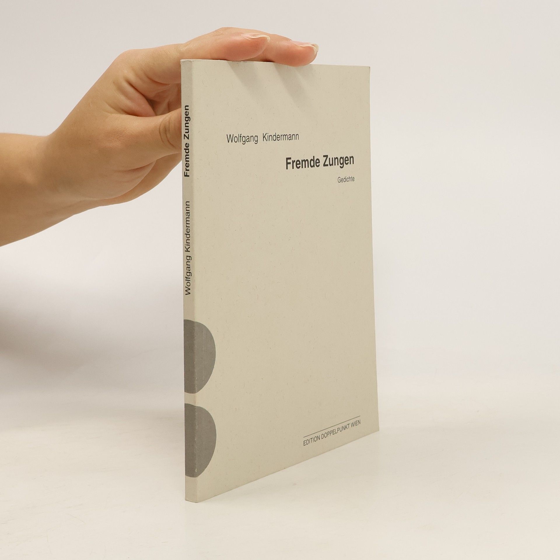 Wolfgang Kindermann Fremde Zungen
