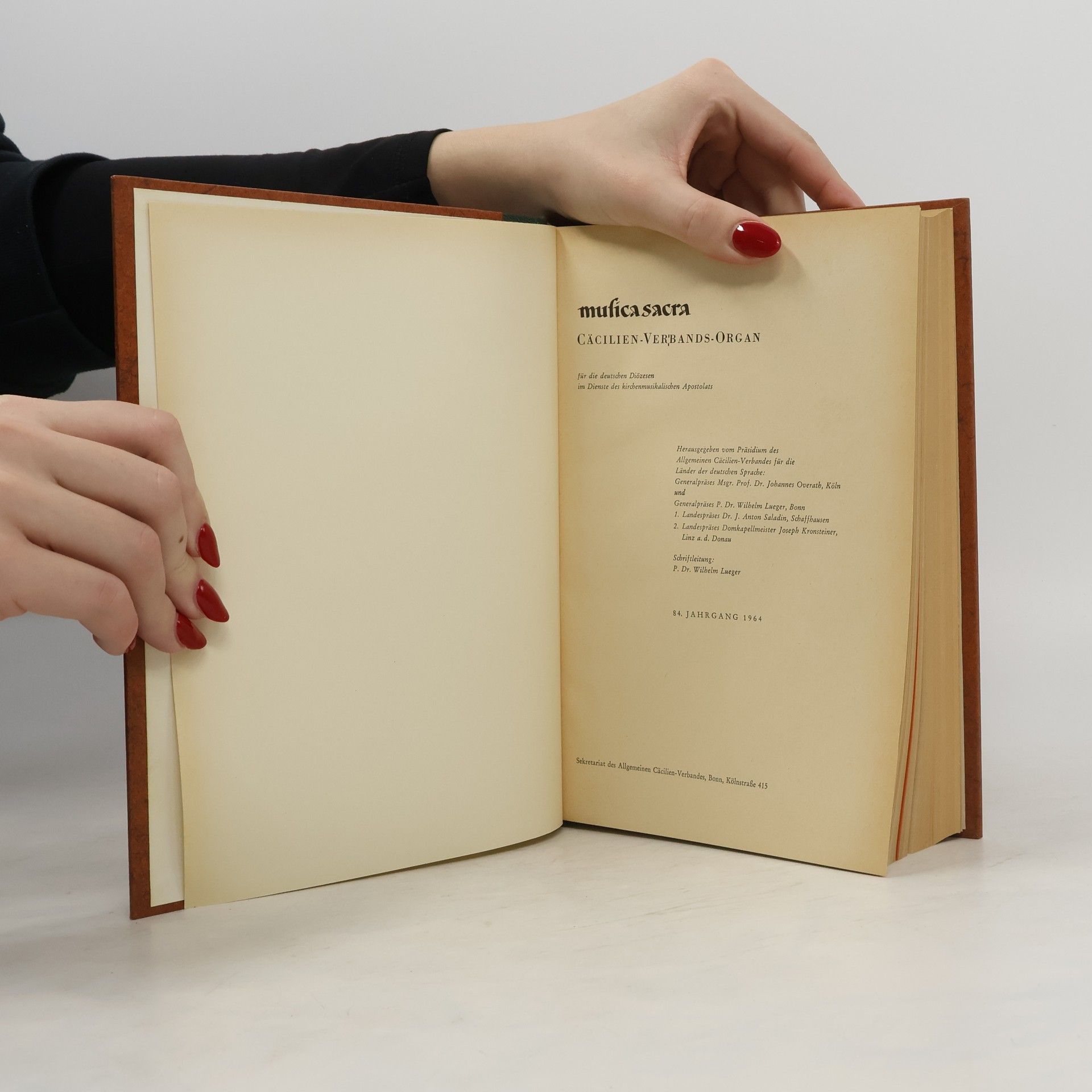 Autorenkollektiv Musica sacra. Cäcilien Verbands Organ 1964/1965