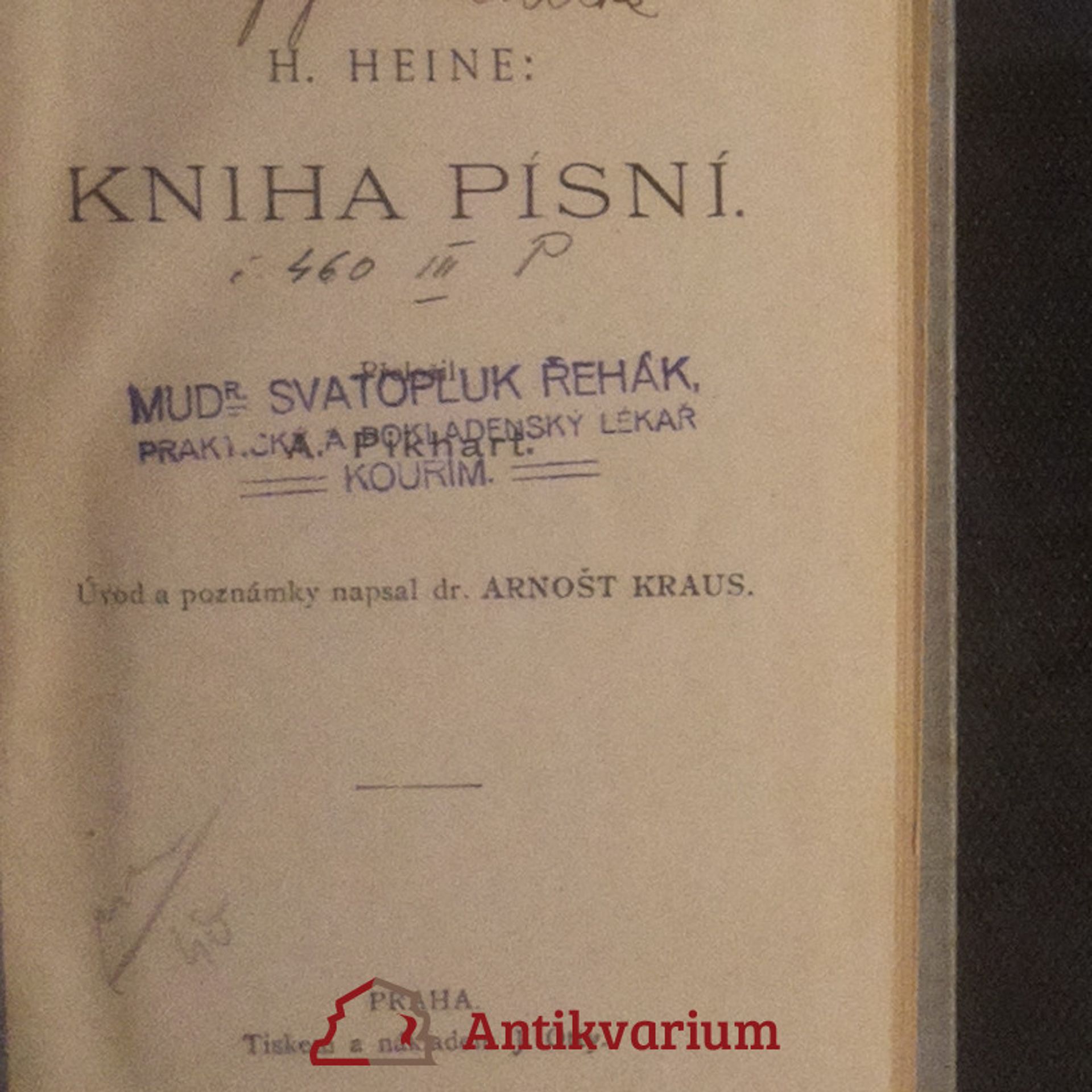 Heinrich Heine Kniha písní