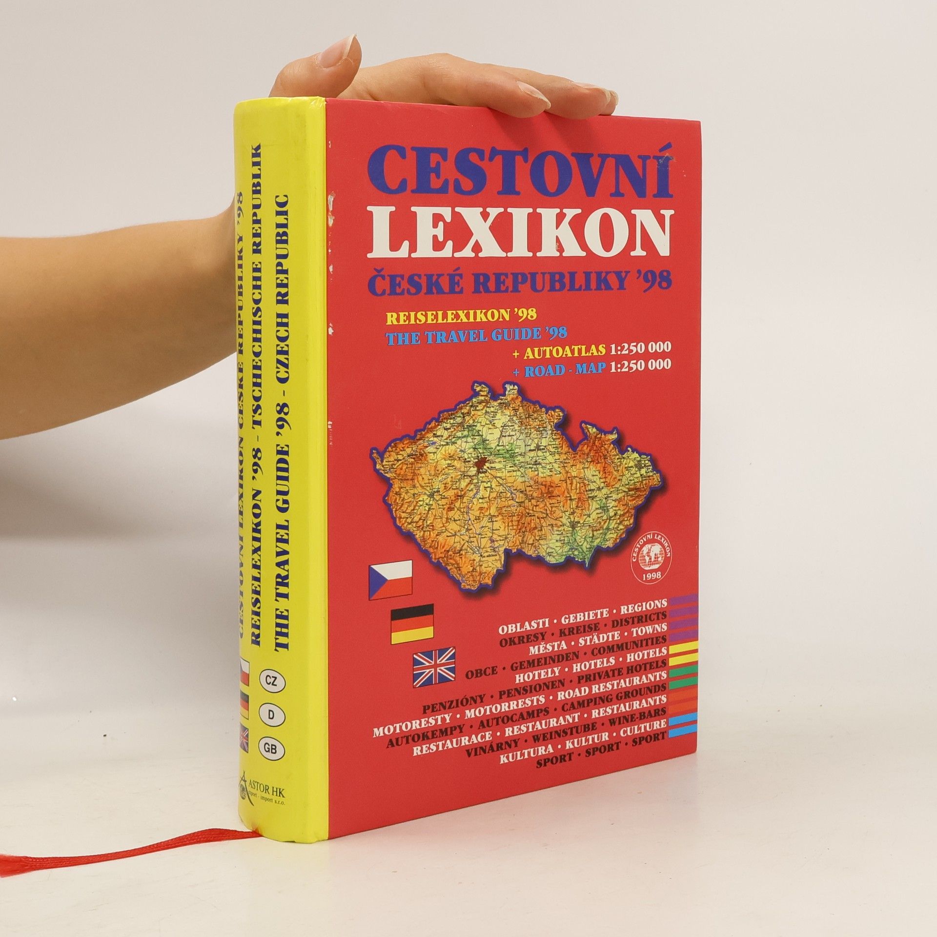 Otakar Friedrischek Cestovní lexikon České republiky 1998