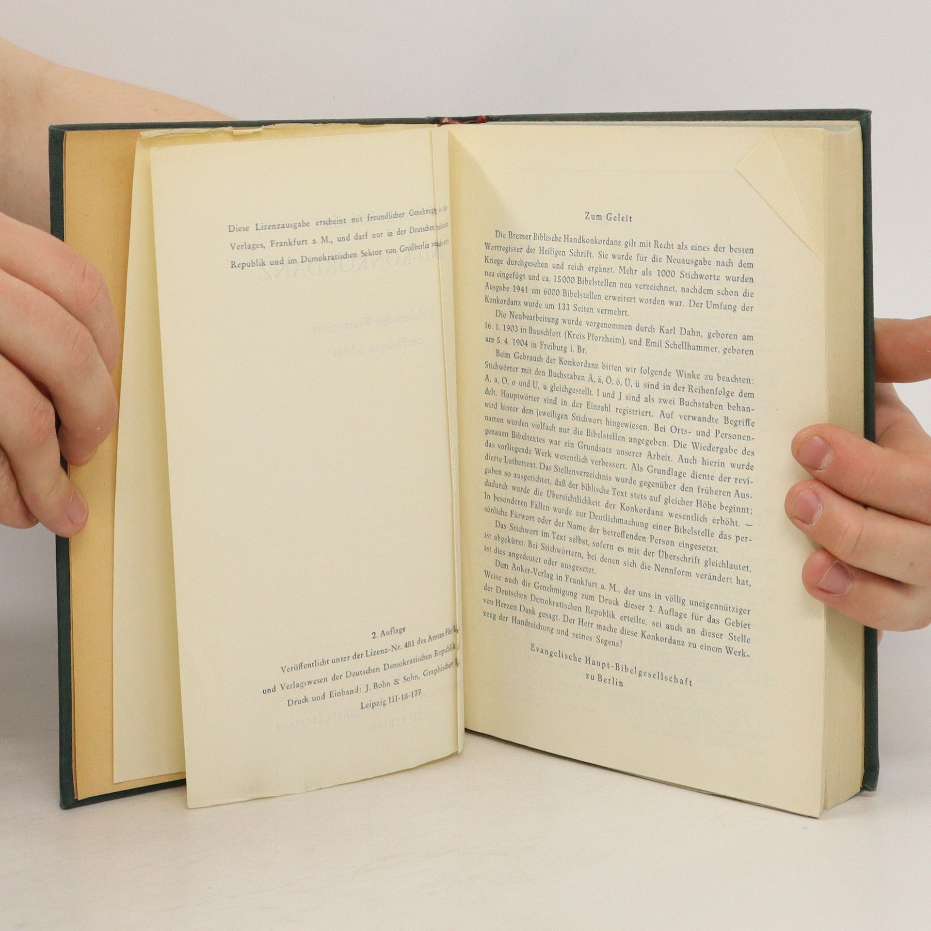 Autorenkollektiv Biblische Handkonkordanz