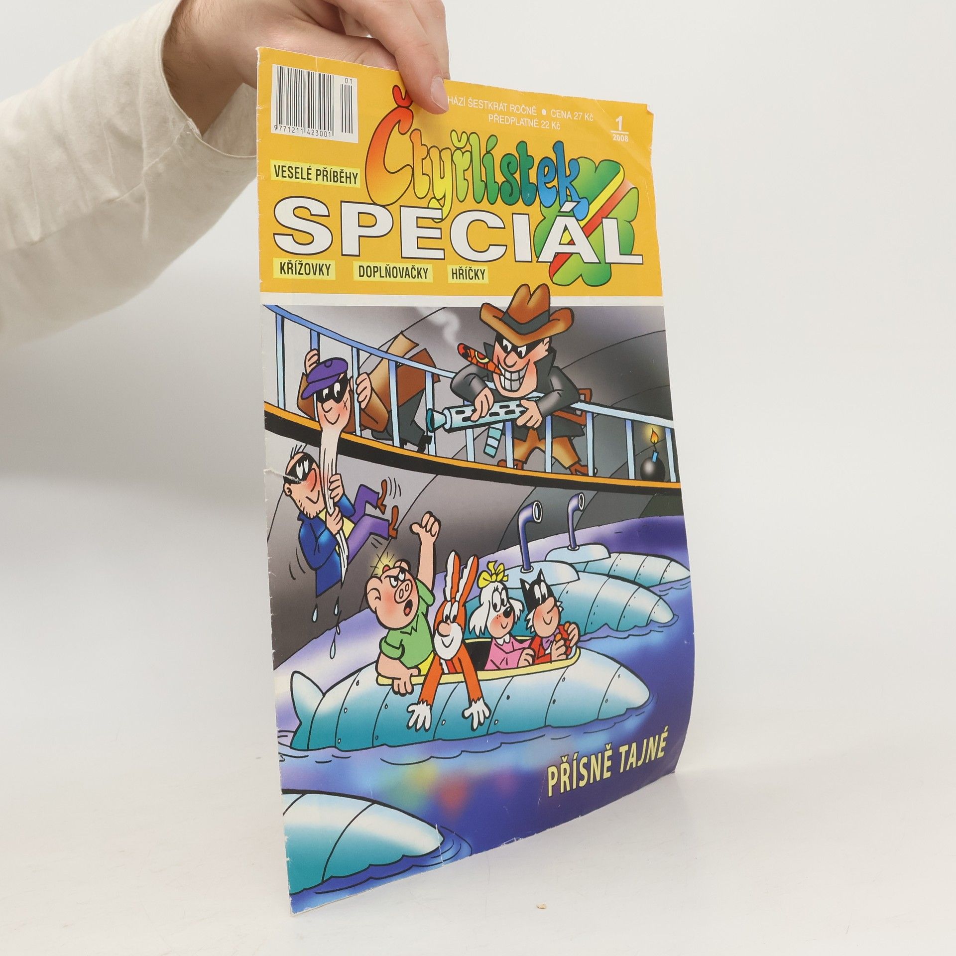 Kolektiv autorů Čtyřlístek Speciál. Přísně tajné 1/2008