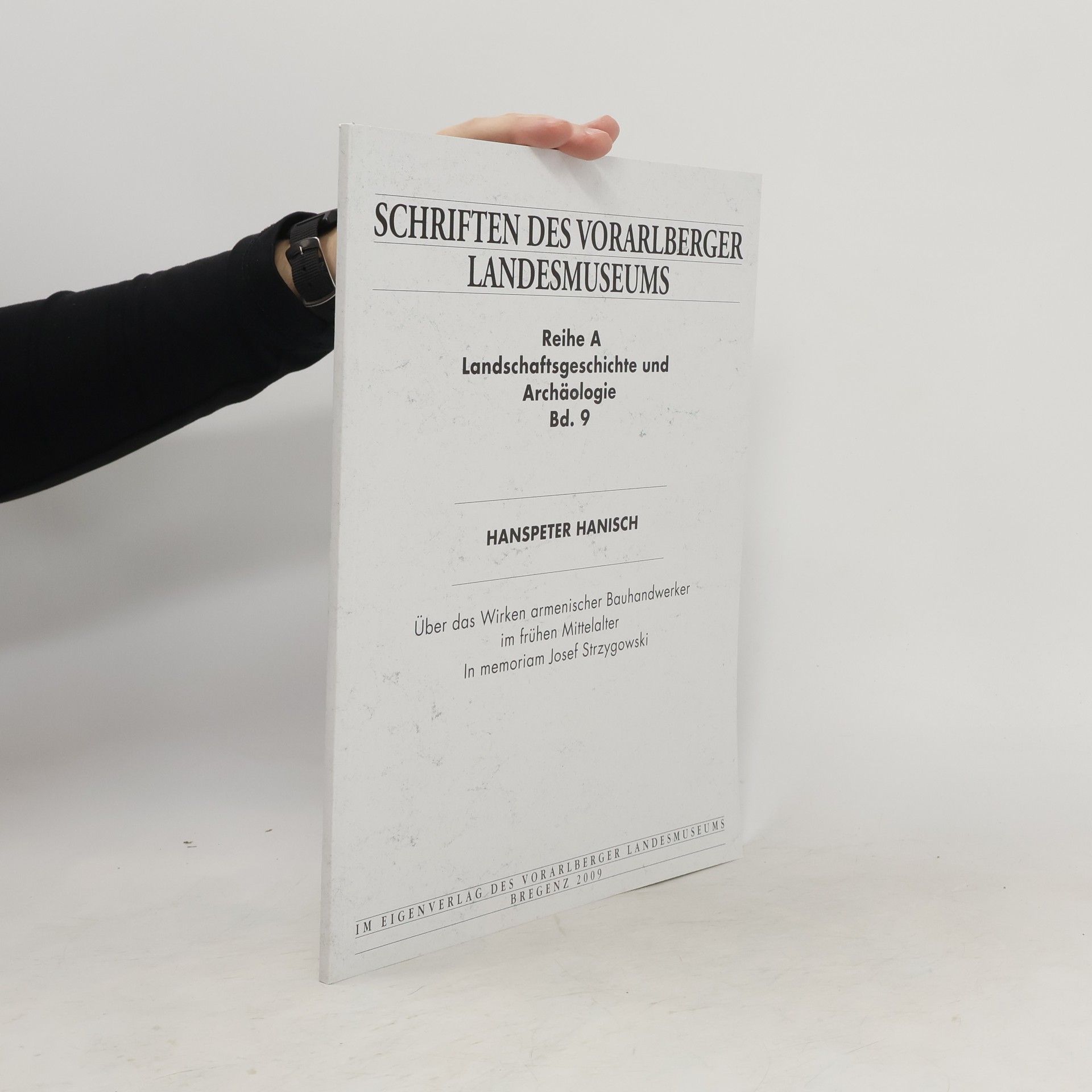 Hanspeter Hanisch Über das Wirken armenischer Bauhandwerker im frühen Mittelalter