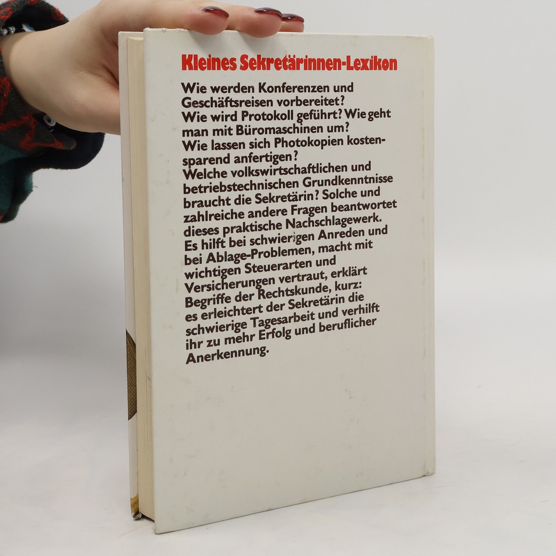 Christa Jade Kleines Sekretärinnen-Lexikon