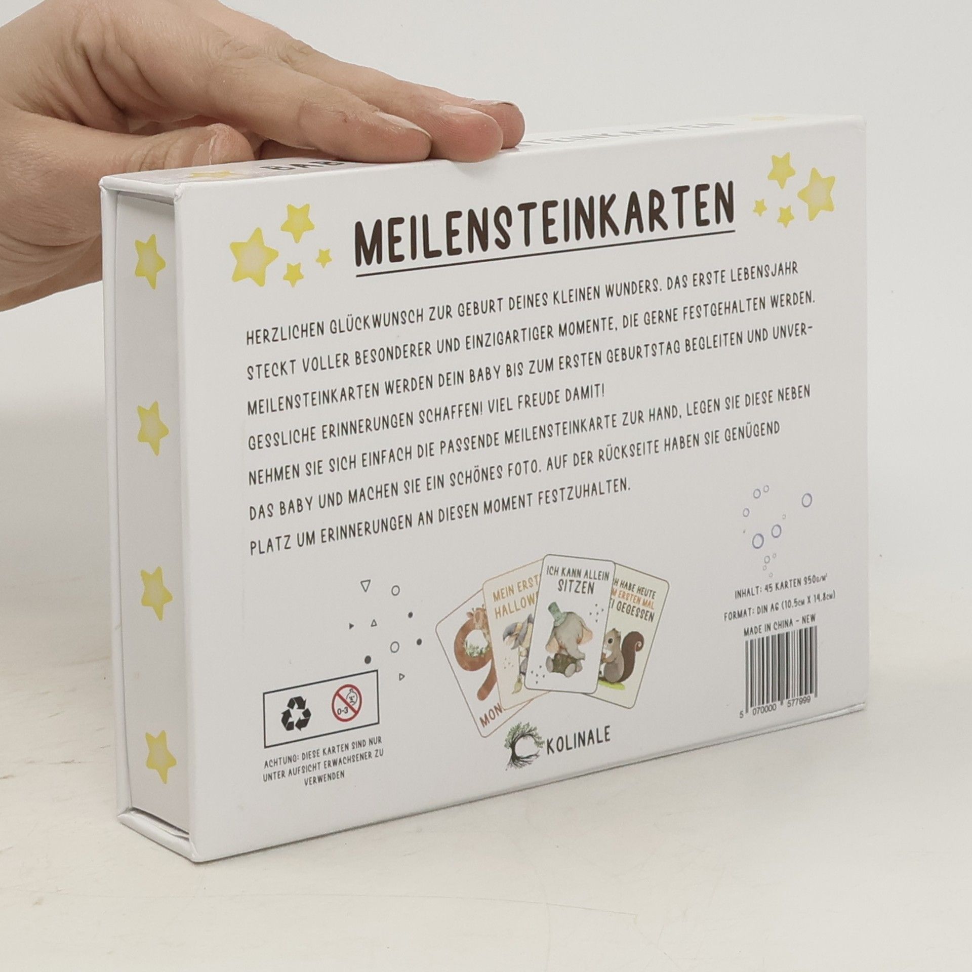 kolektiv Mein erstes Jahr Meilensteinkarten