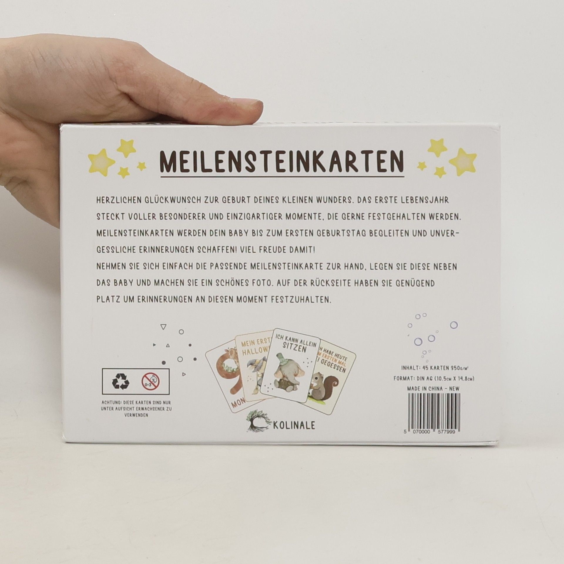 kolektiv Mein erstes Jahr Meilensteinkarten