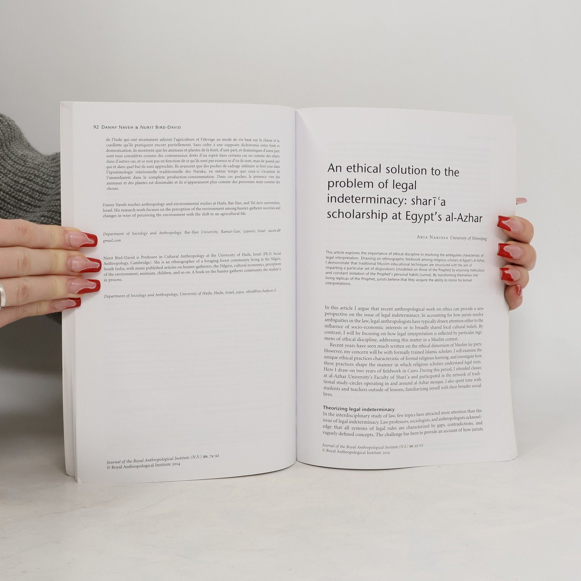 kolektiv Journal of the Royal Anthropological Institute, March 2014