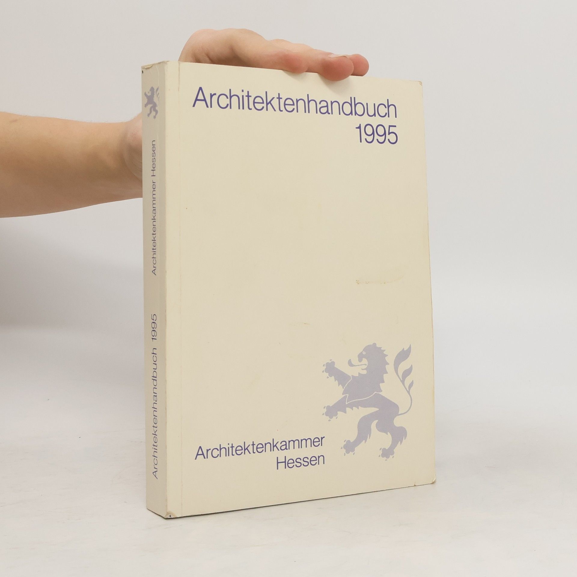 Autorenkollektiv Architektenhandbuch 1995