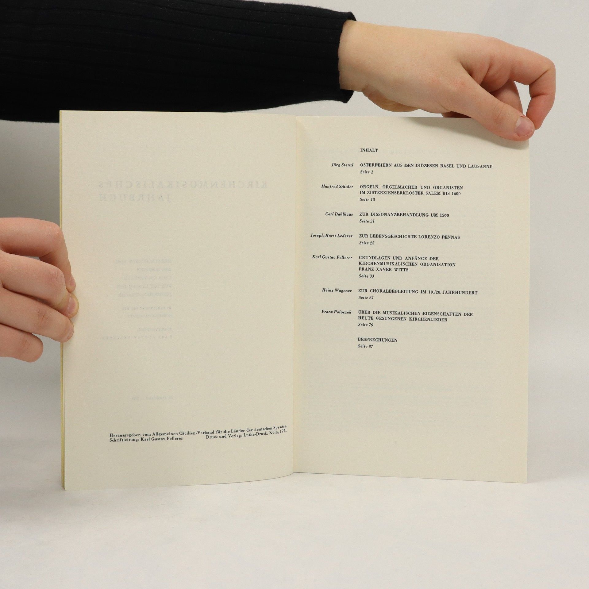 Autorenkollektiv Kirchenmusikalisches Jahrbuch