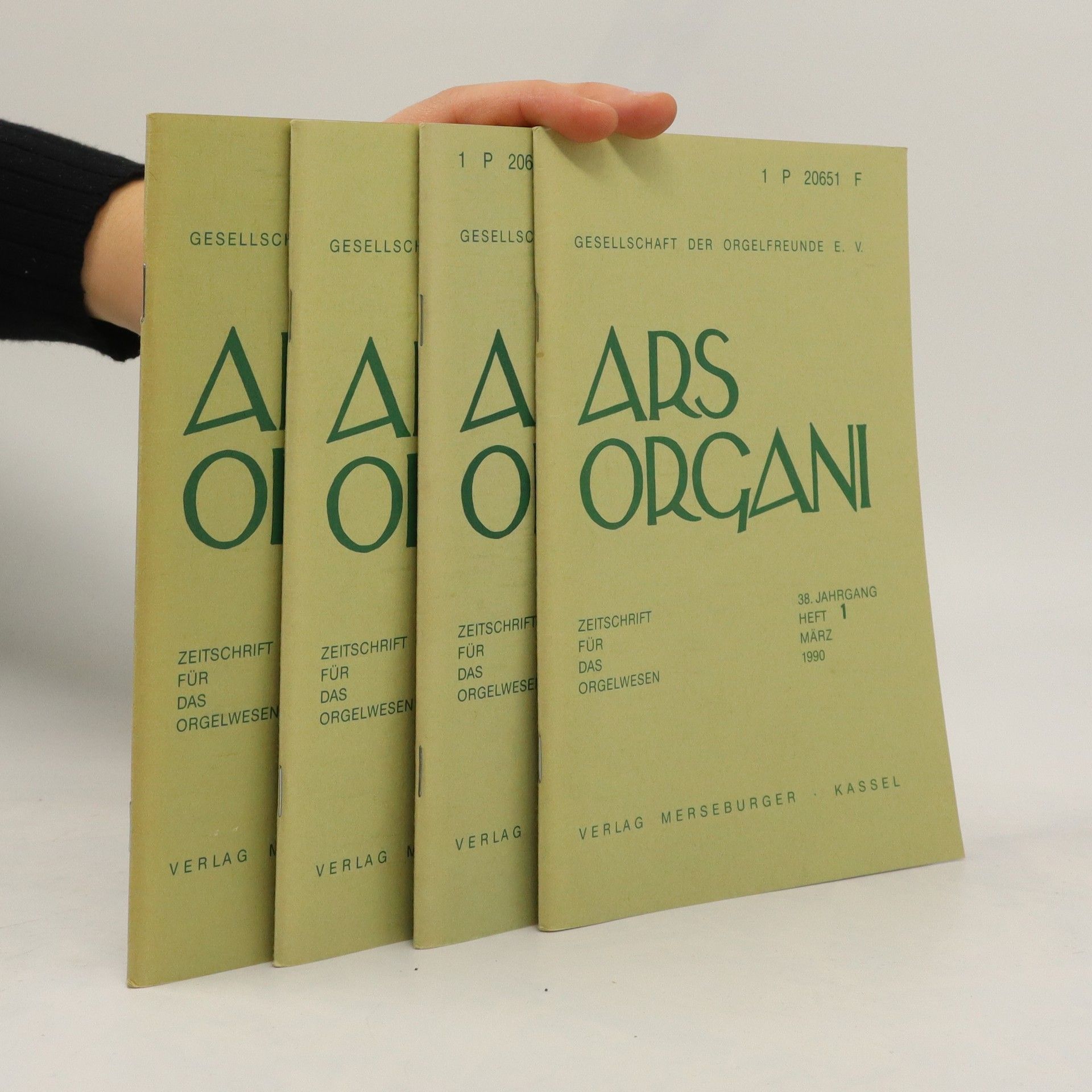 Collectif d'auteurs Ars Organi 1-4/1990