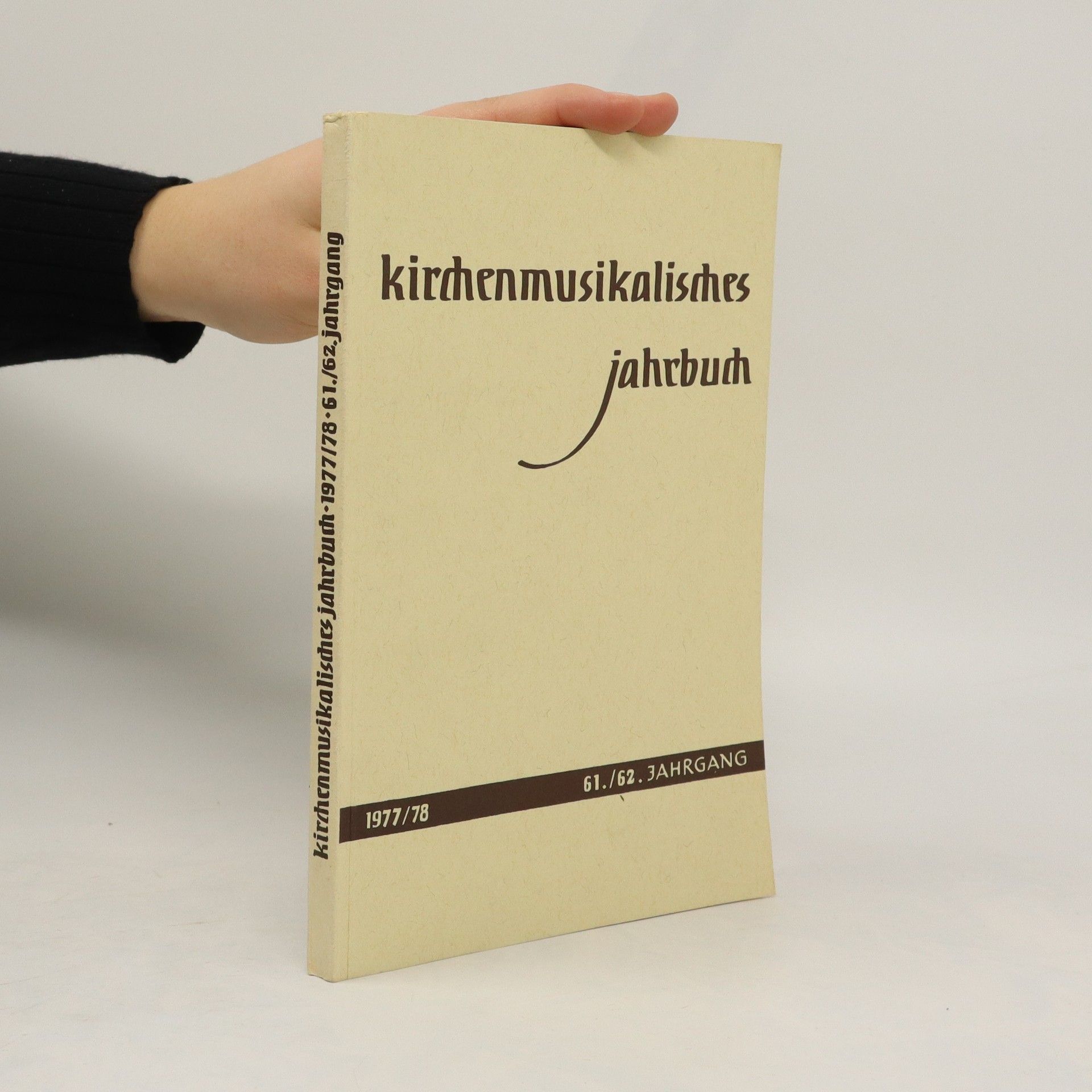AA.VV. Kirchenmusikalisches Jahrbuch 1977/78