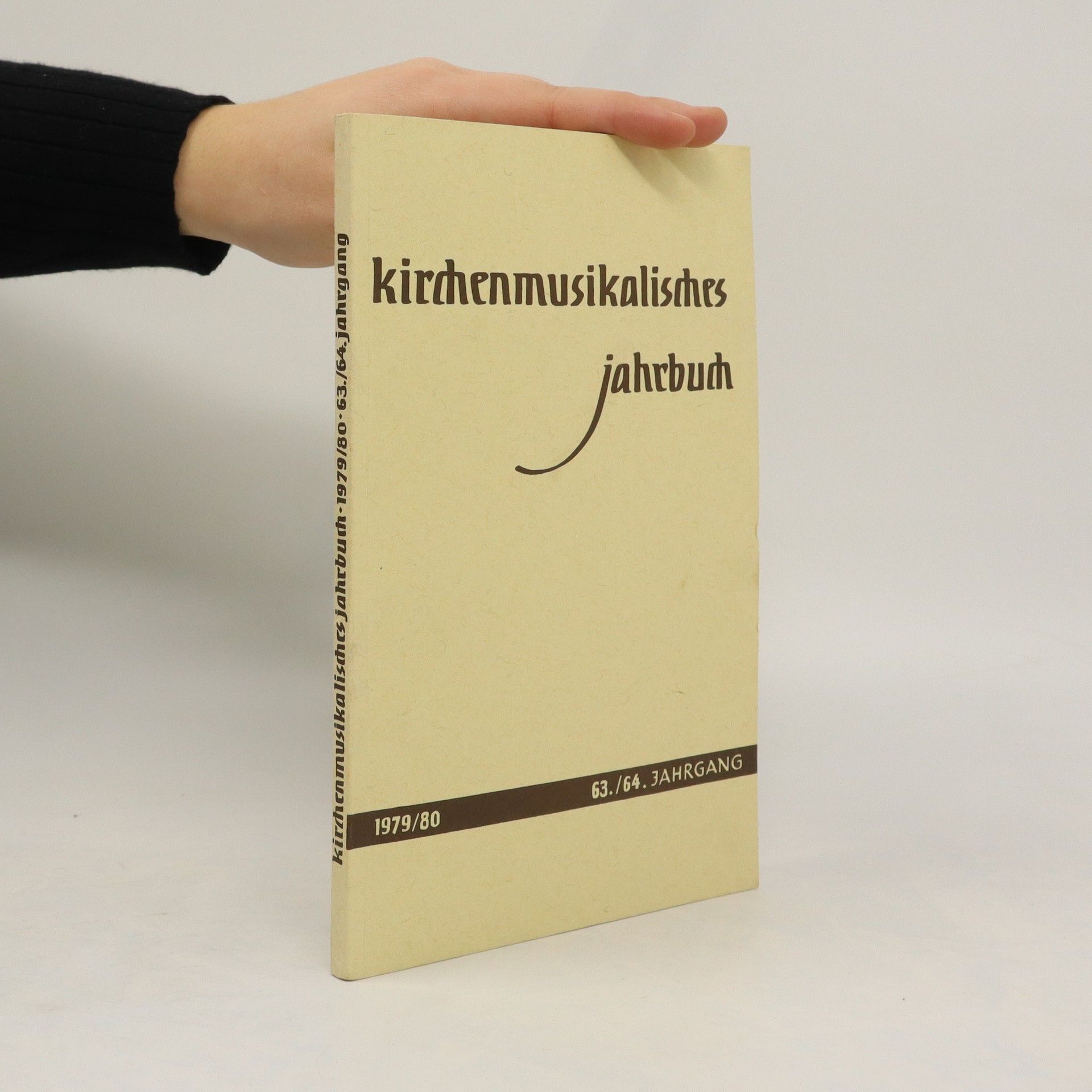AA.VV. Kirchenmusikalisches Jahrbuch 1979/80